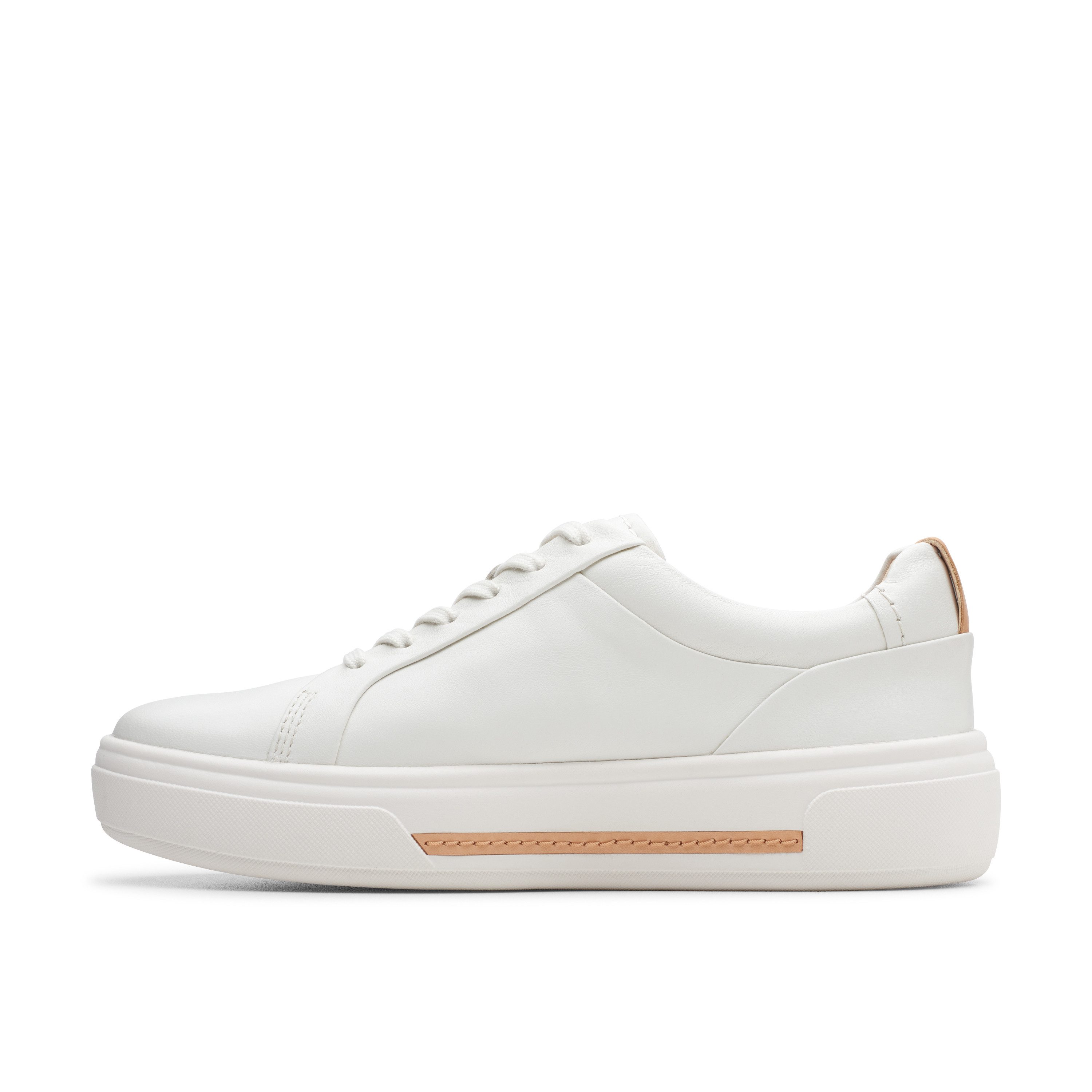 Clarks Veterschoenen Hollyhock Walk Plateauschoen, lage schoen, sneaker met modieuze zool