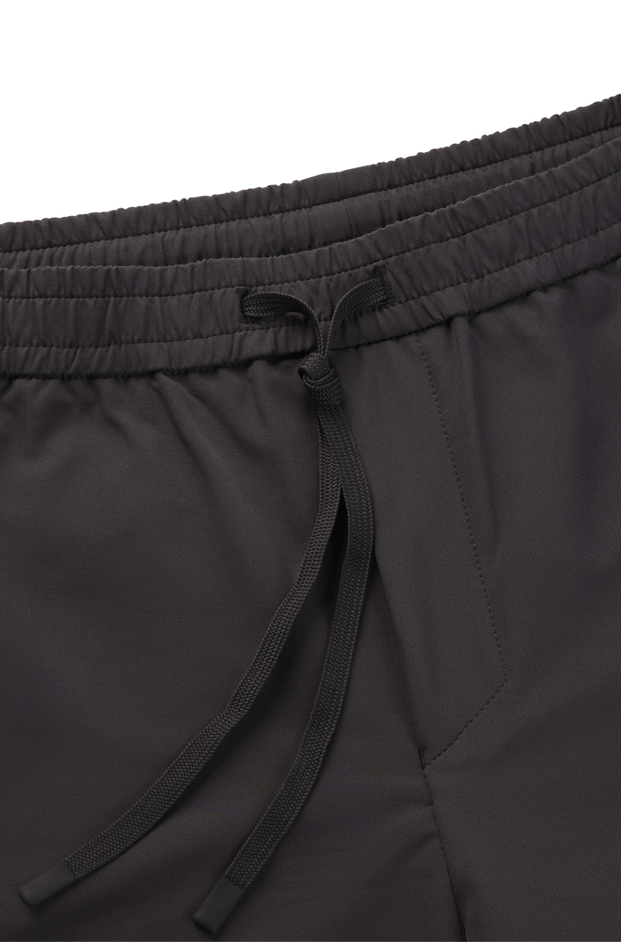 BOSS GREEN Stretchbroek T Flex met elastische band en rijgkoord