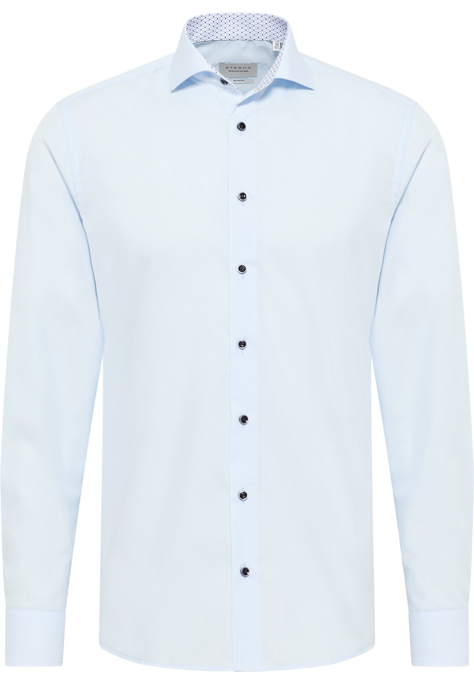Eterna Overhemd met lange mouwen Slim fit
