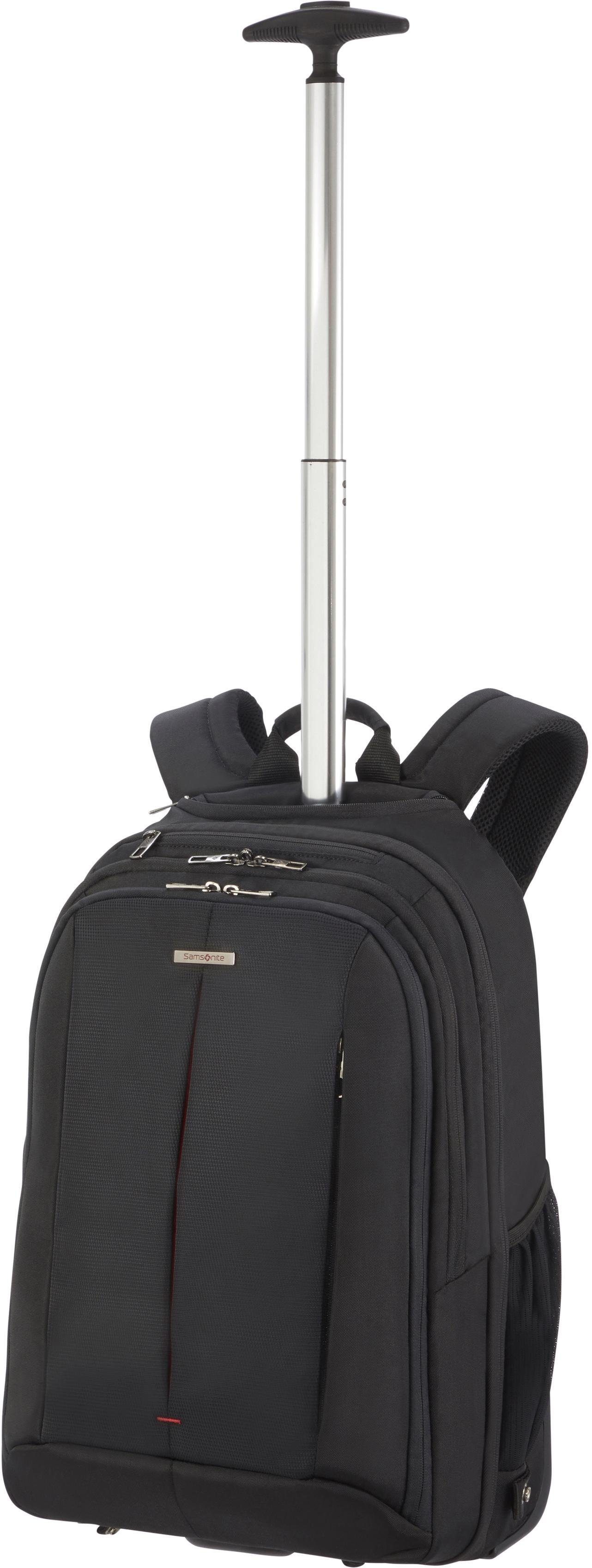 Samsonite Laptoprugzak Guardit 2.0, zwart, met 2 wielen en trolleyfunctie