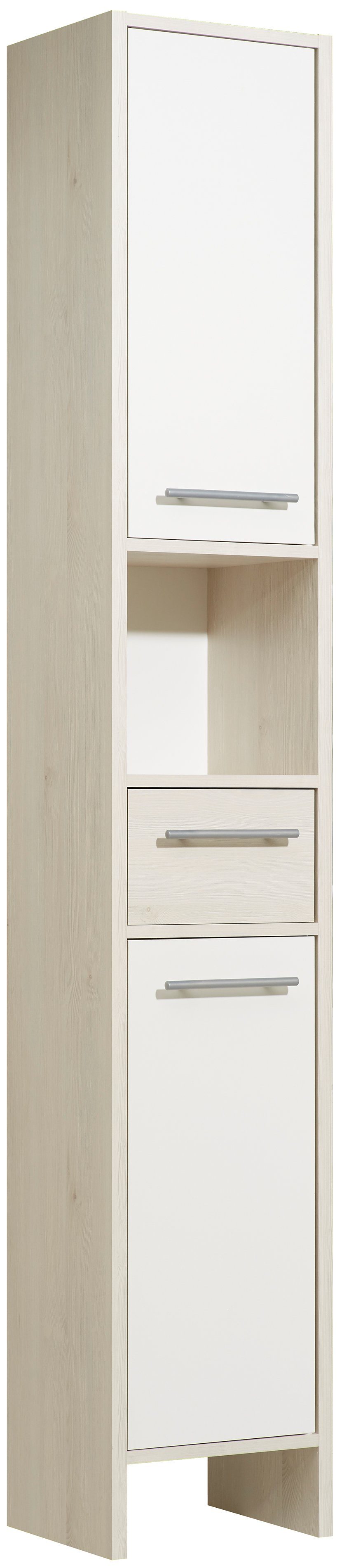 Saphir Badmeubelset Quickset 350 5-delig, met wastafelonderkast en led-spiegel (set, 5 stuks)