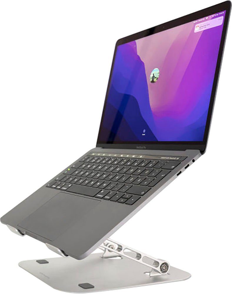 4smarts Laptop standaard Tafelstandaard ErgoFix H22 opvouwbaar, compatibel met alle gangbare tablets en laptops
