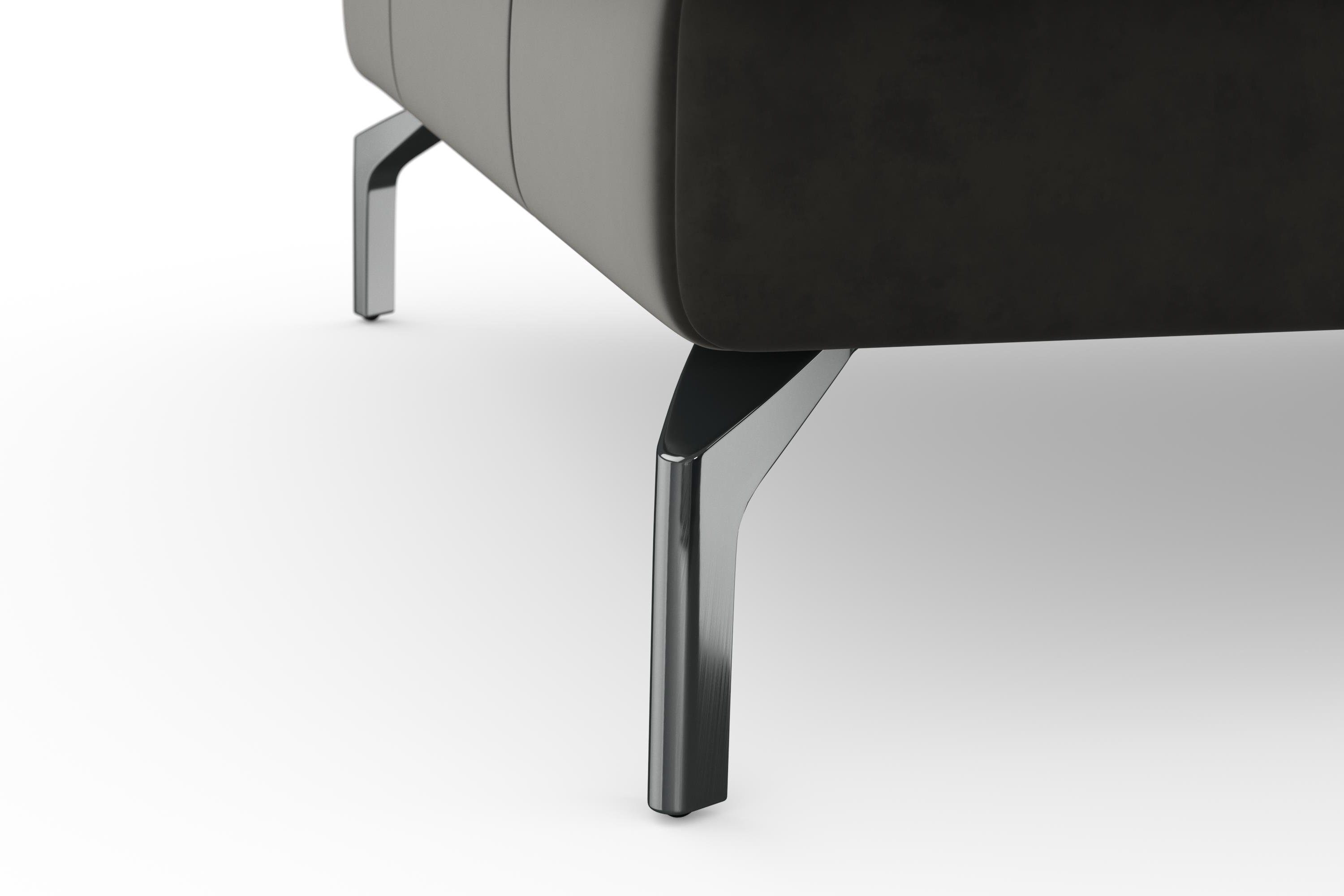 sit&more Zithoek Bendigo U-vorm inclusief zitdiepteverstelling, bodemvrijheid 15 cm, in 2 pootkleuren