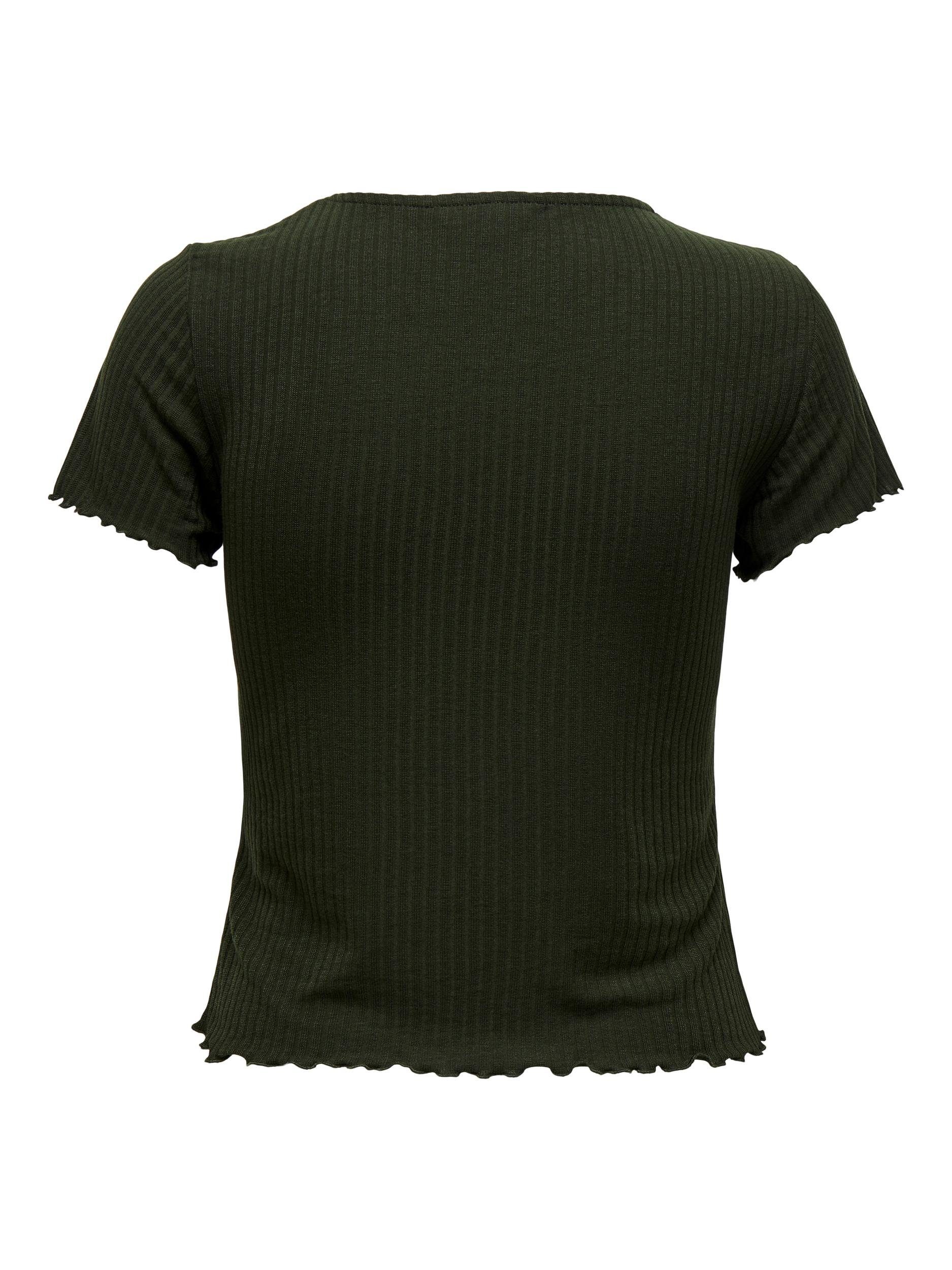 Only Shirt met ronde hals ONLEMMA S/S SHORT TOP NOOS JRS