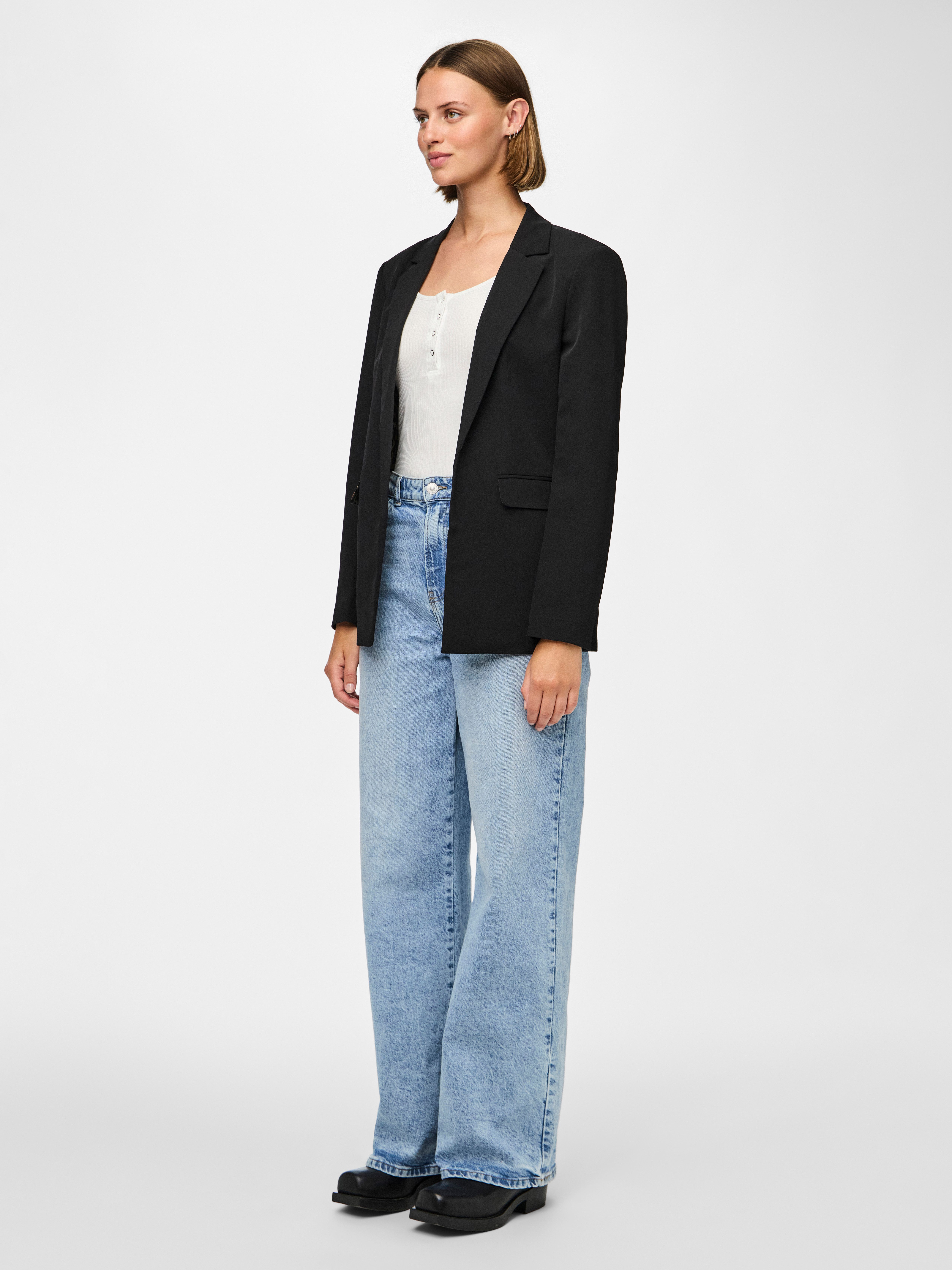 pieces Lange blazer PCBOZZY LS DETAIL BLAZER NOOS BC