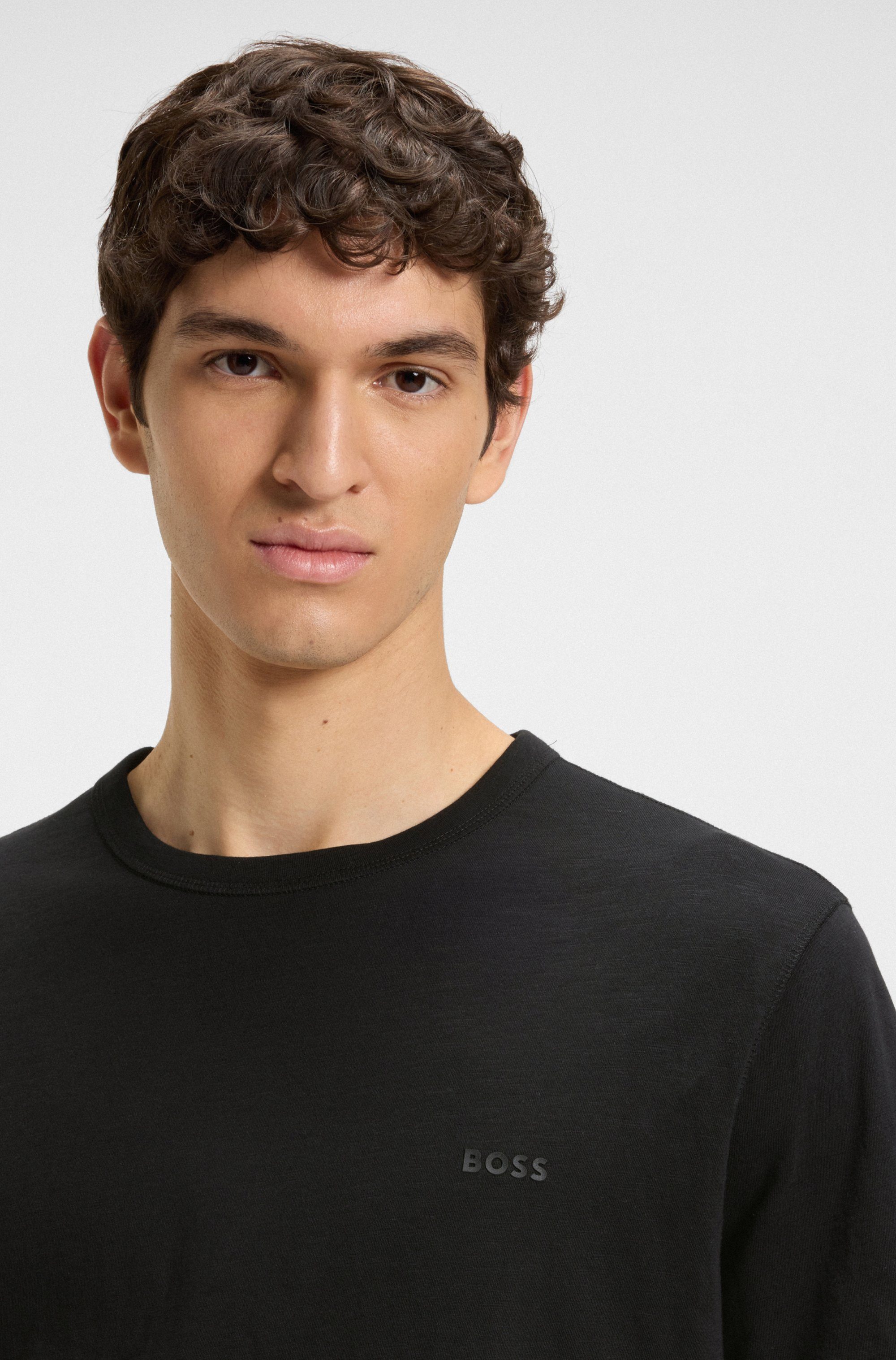 Boss Orange T-shirt Tegood met een ronde hals
