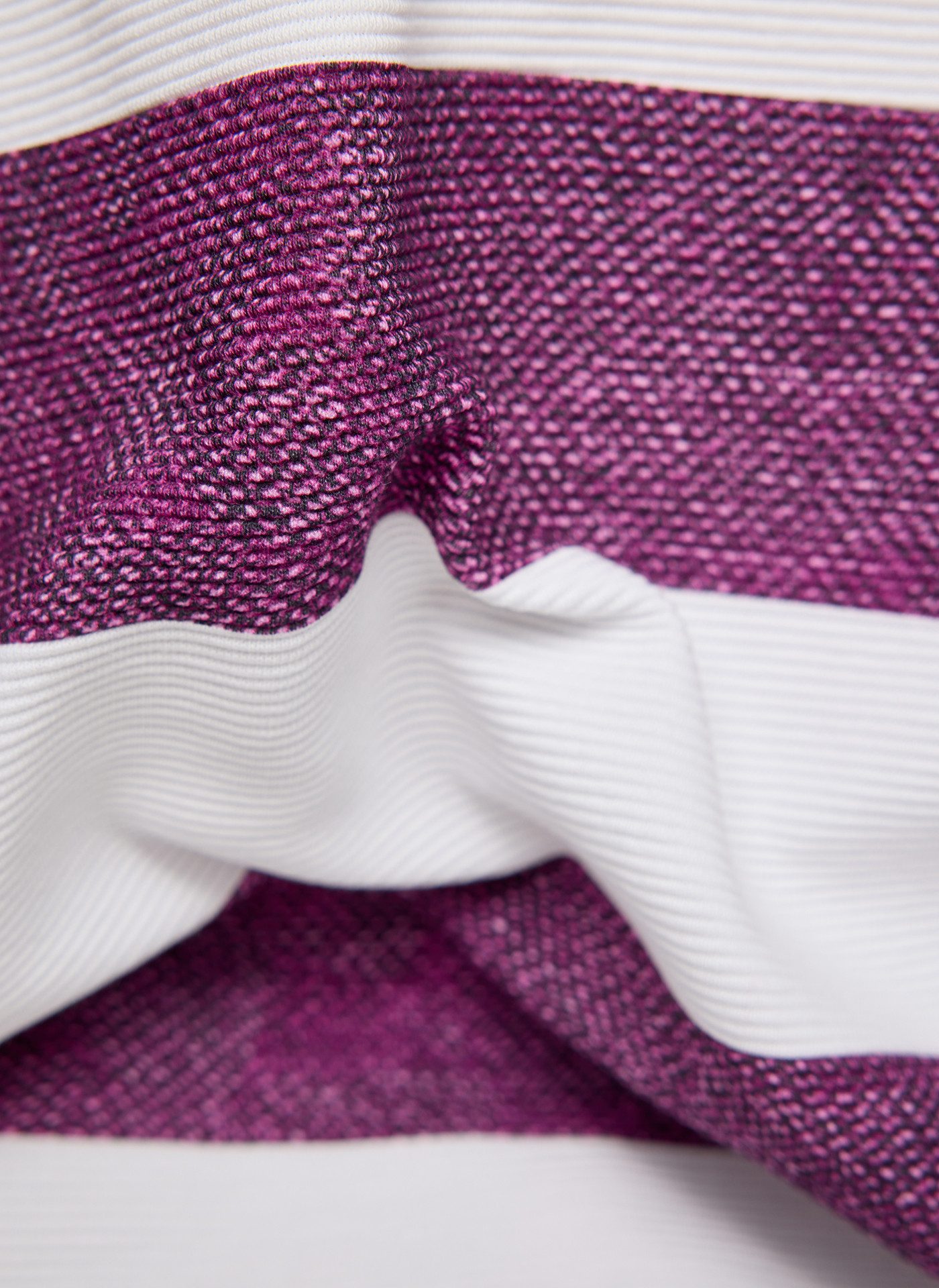 Rabe Shirt met 3/4 mouwen in streepdesign en met print
