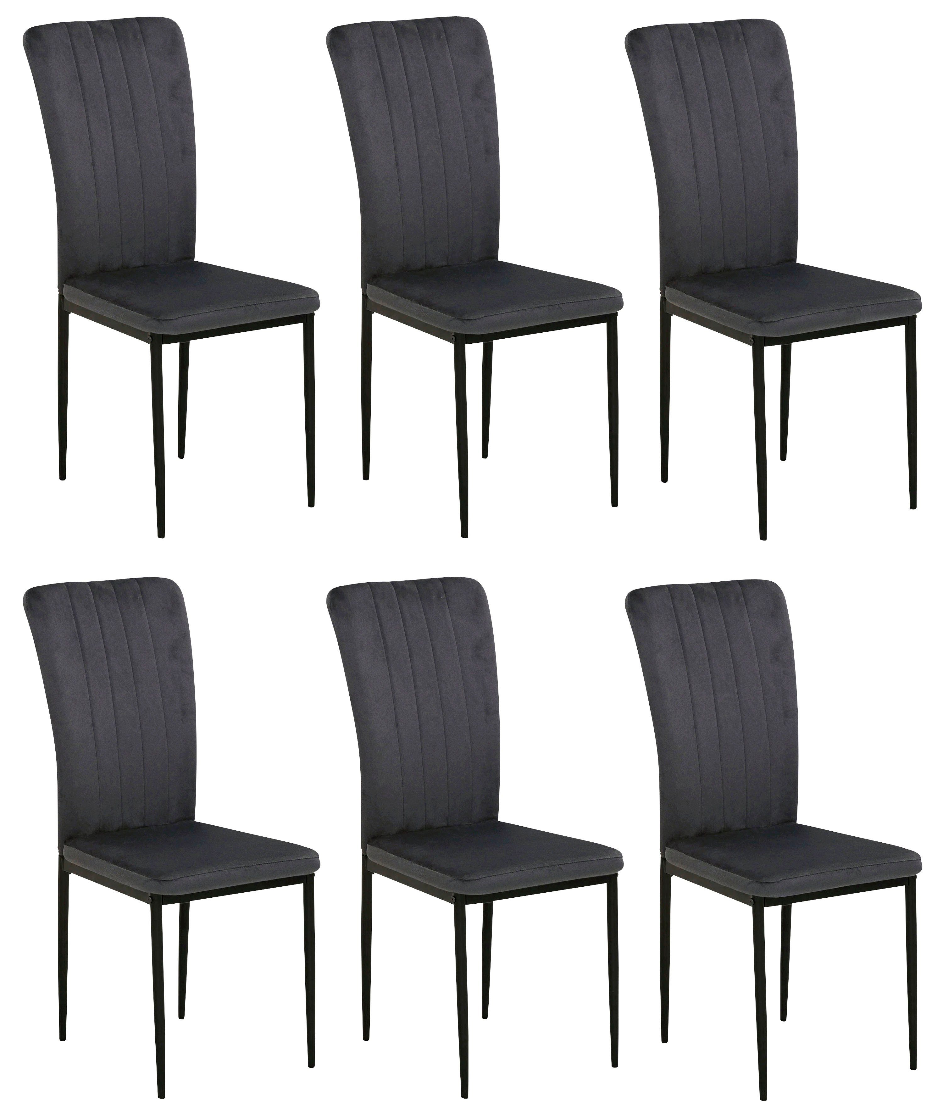 Home affaire Stoel met 4 poten Bergamo (set)