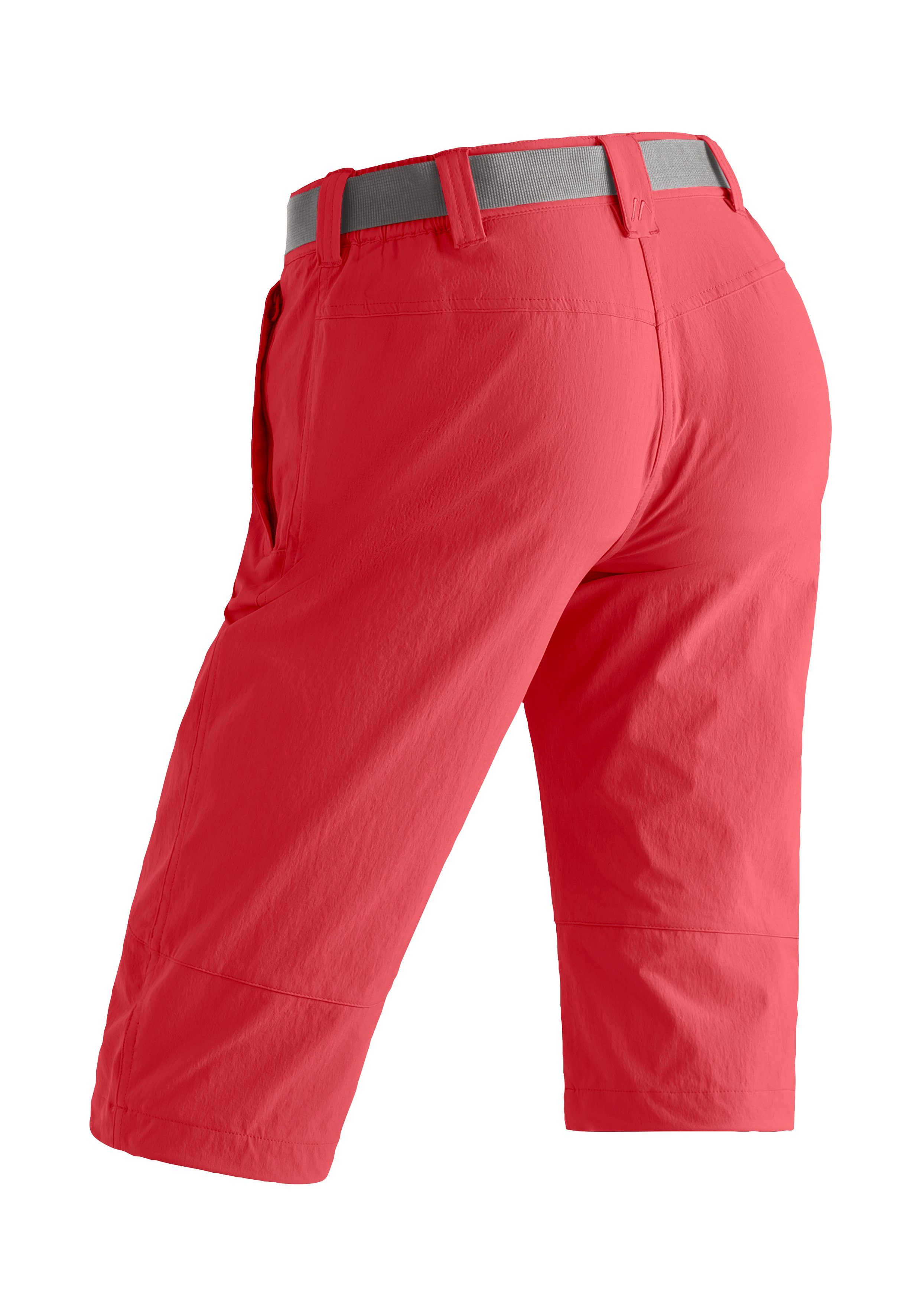 Maier Sports Capribroek Kluane Dames shorts, korte wandelbroek, outdoorbroek met 2 zakken, regular fit