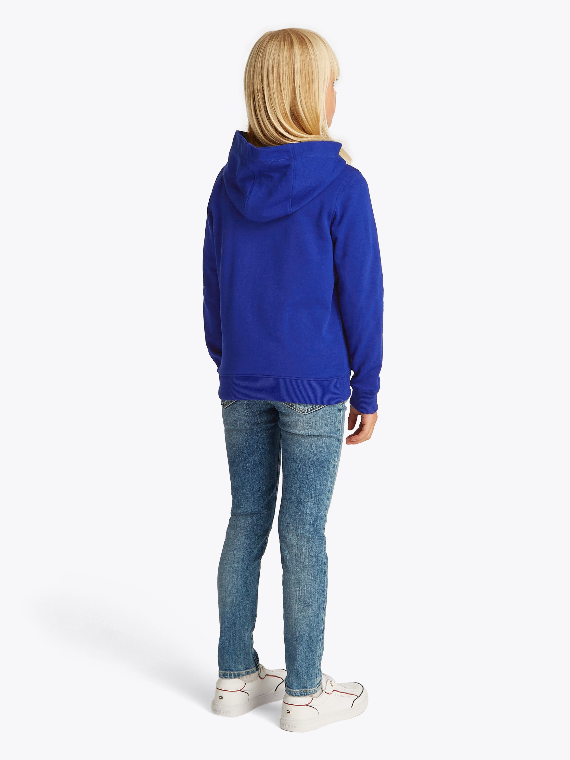 Tommy Hilfiger Hoodie U ESSENTIAL HOODIE met logo-borduurwerk en tekst