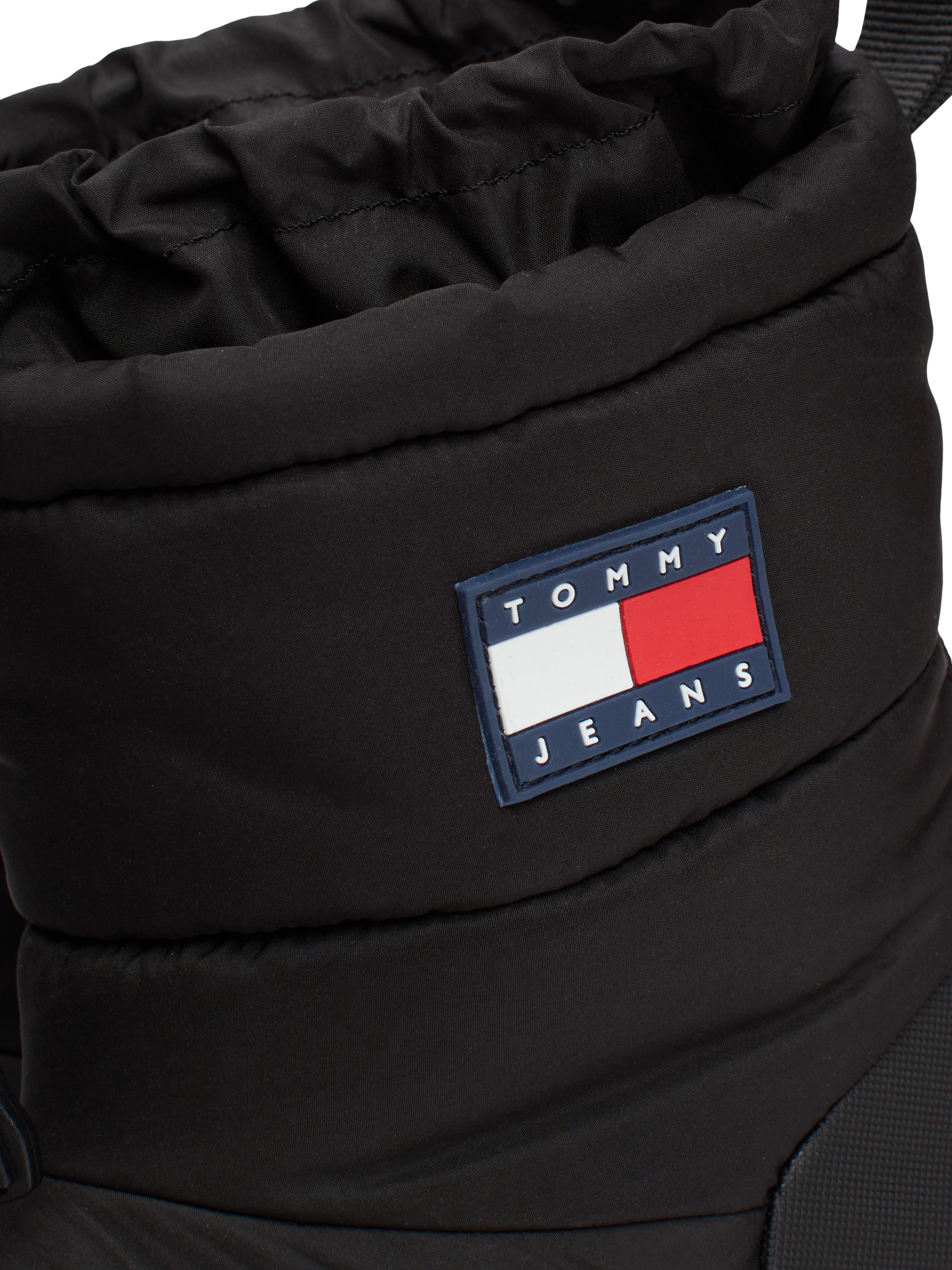 TOMMY JEANS Snowboots TJM SNOW BOOT , plateau, sneeuwschoenen, outdoorschoen, laarzen om in te stappen, smalle vorm