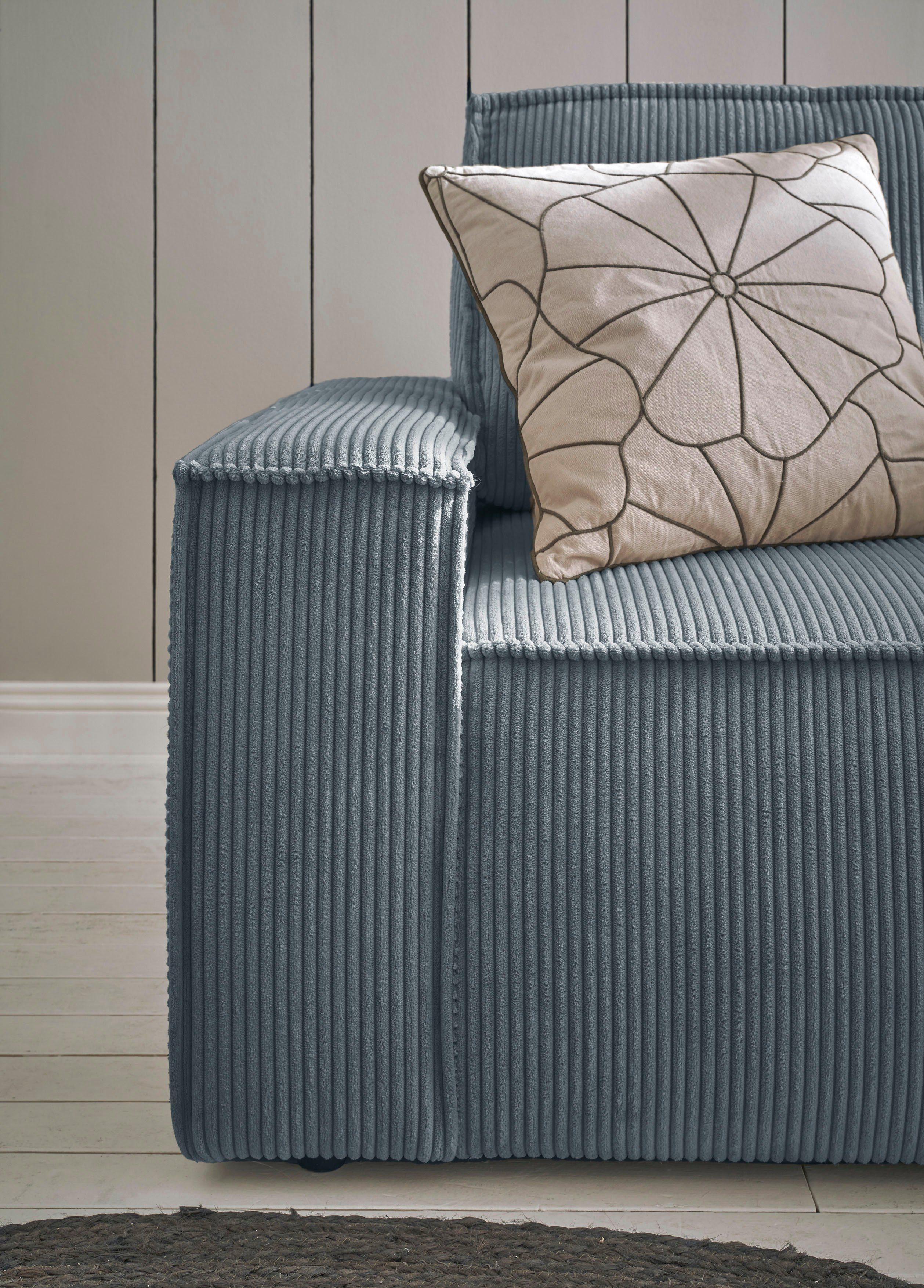Home affaire Fauteuil Sherwood Loveseat en hocker als set, passend bij de bekleding-serie SHERWOOD