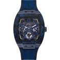 guess multifunctioneel horloge gw0422g1 blauw