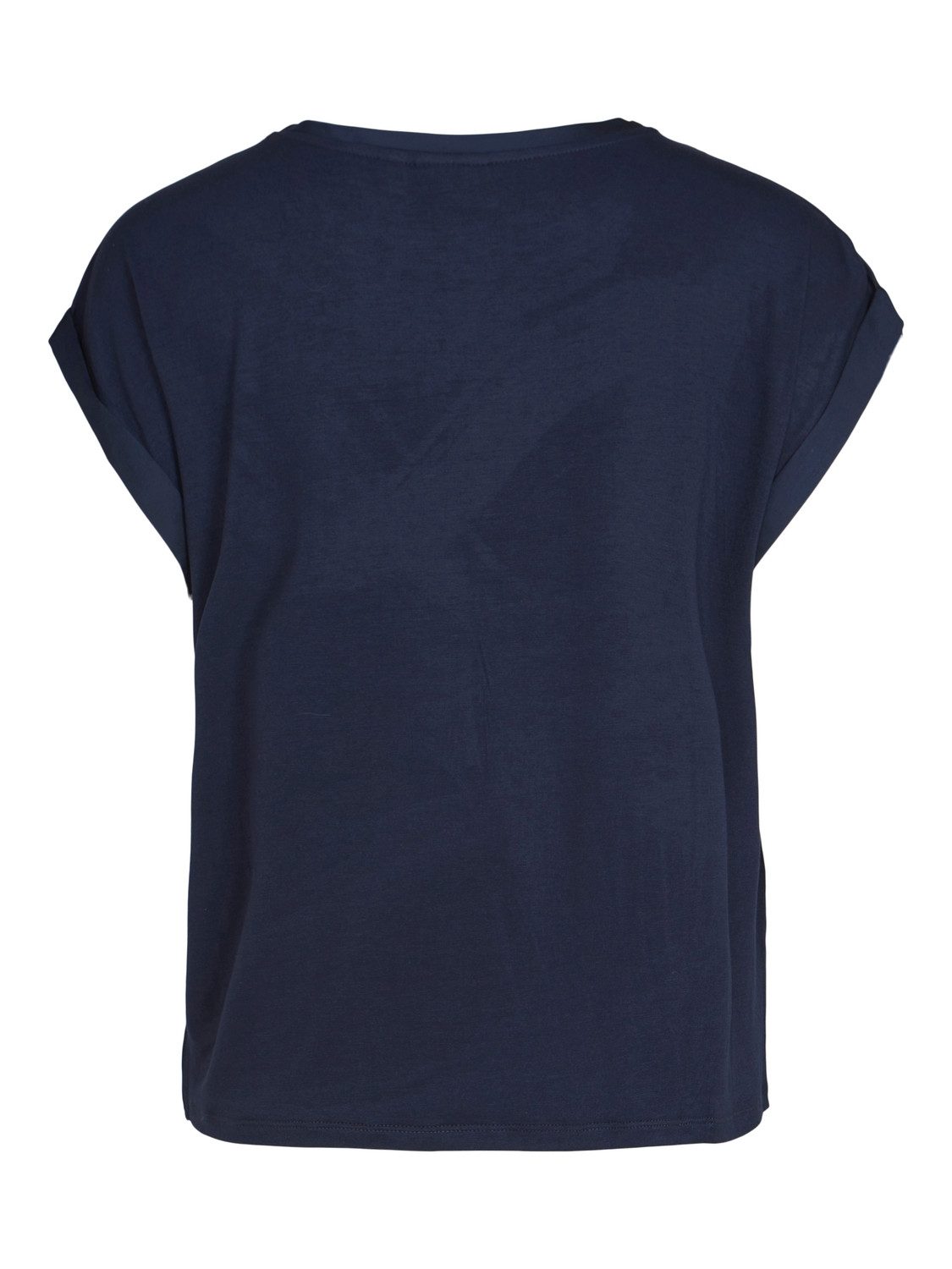 Vila Shirt met korte mouwen VIELLETTE S/S SATIN TOP - NOOS