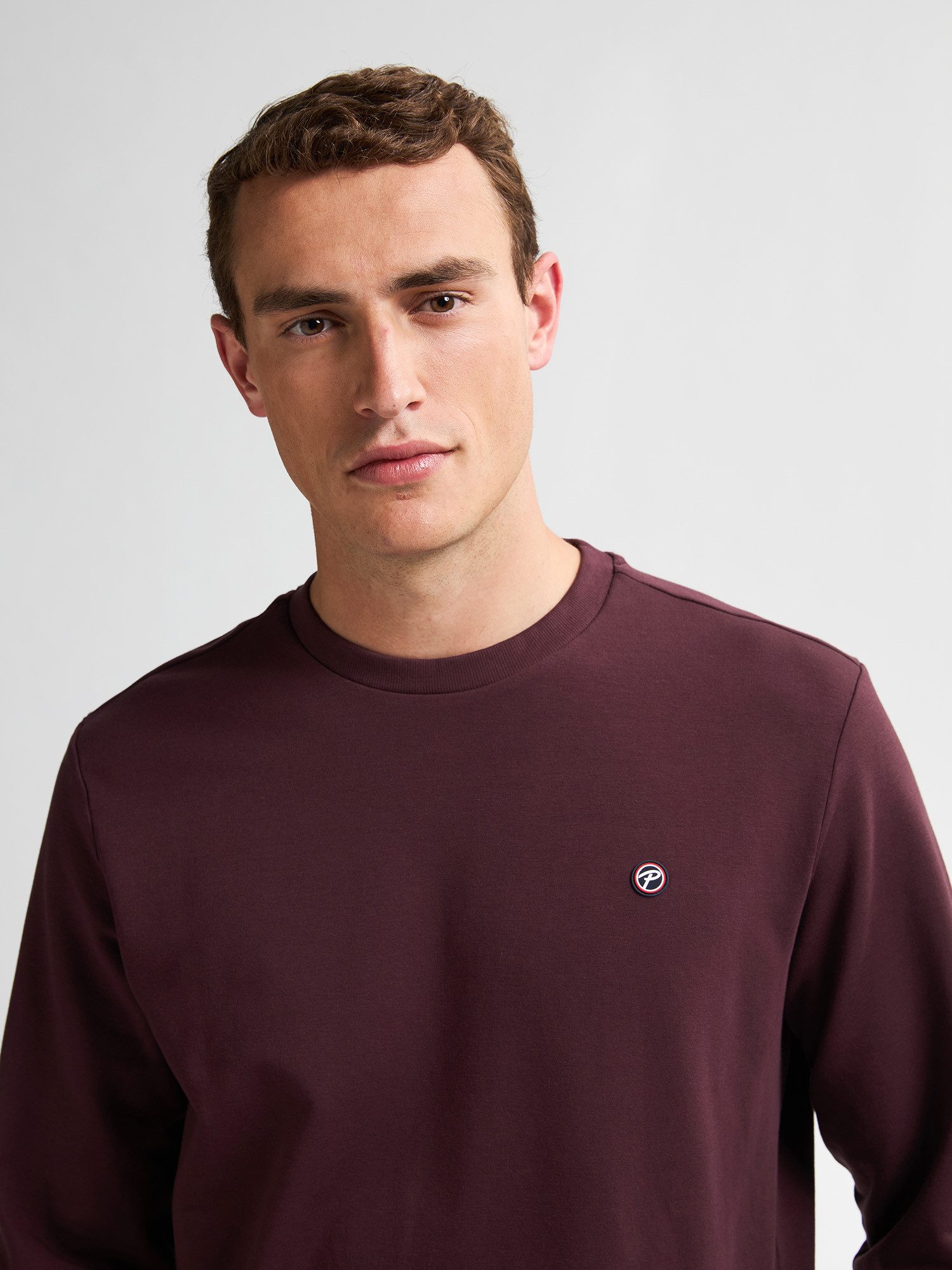 Petrol Industries Sweatshirt met geborduurd logo