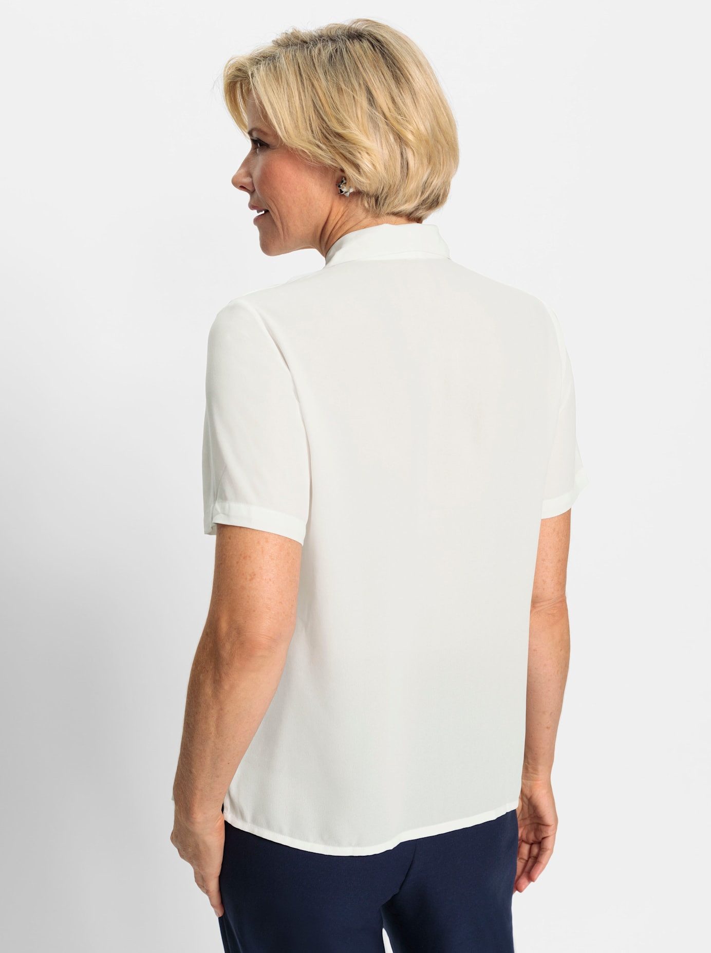 Classic Blouse met korte mouwen