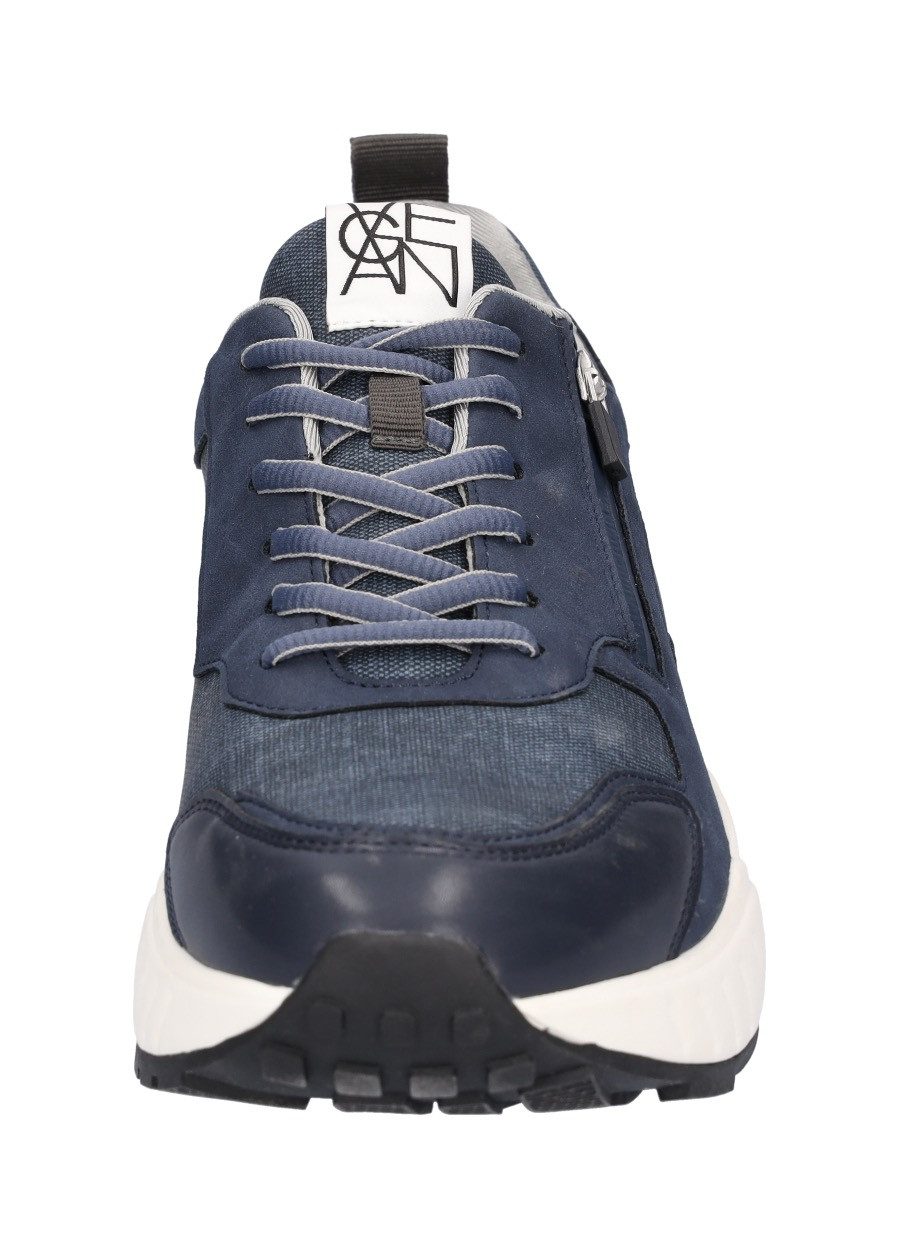 Waldläufer Sneakers H-PERO , lage schoen, veterschoen, vrijetijdsschoen, comfortbreedte h (= zeer breed)