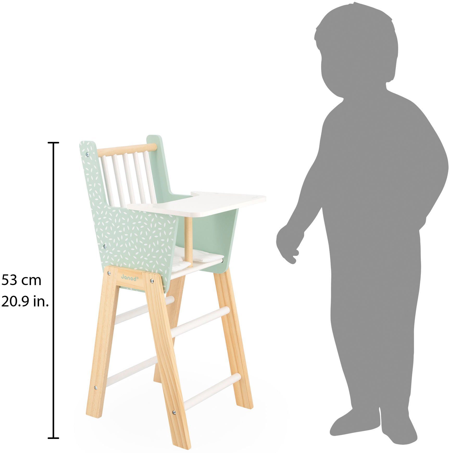 Janod Poppenkinderstoel Zen FSC®- beschermt bos - wereldwijd