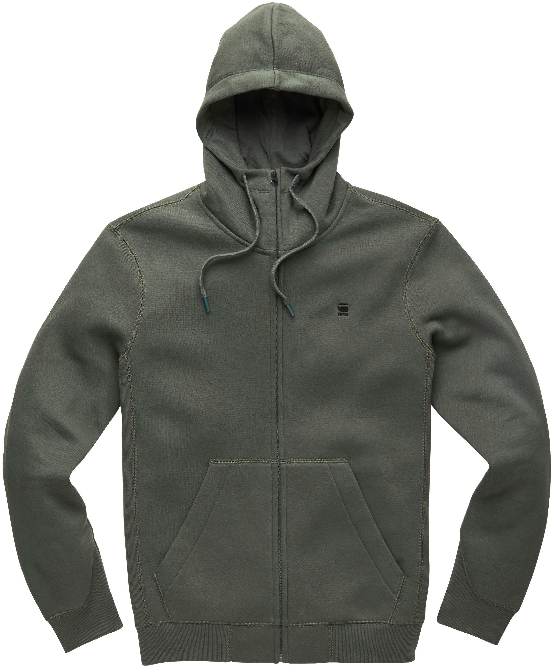 G-Star RAW Capuchonsweatvest Premium Basic Hooded Zip Sweater