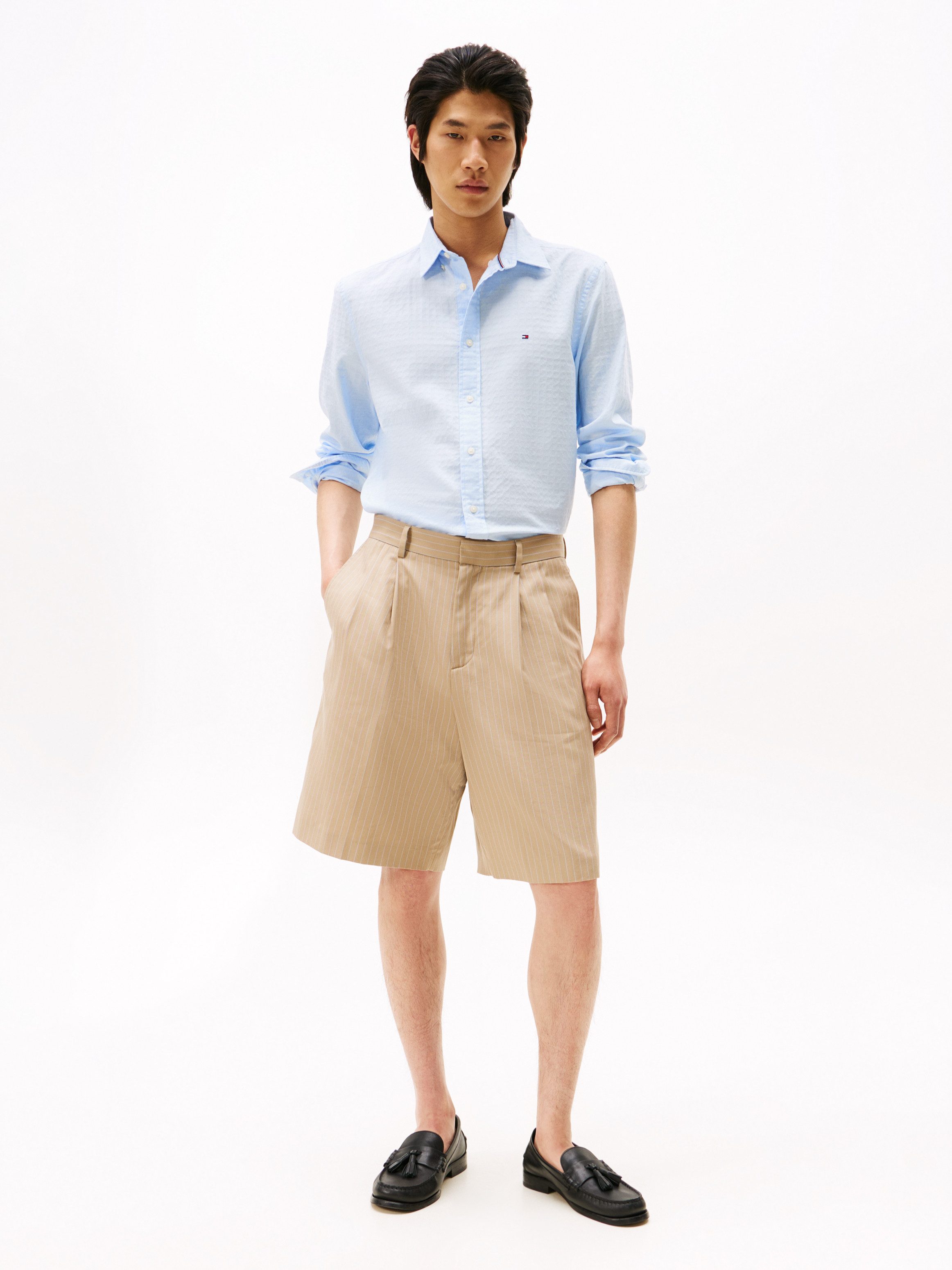 Tommy Hilfiger Overhemd met lange mouwen DOBBY STRUCTURE RF SHIRT