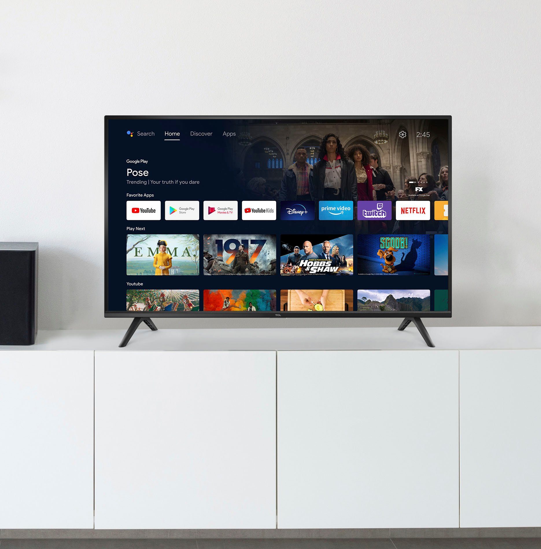TCL Led-TV 40S5203X2, 100 cm / 40", Full HD, Smart TV - Android TV