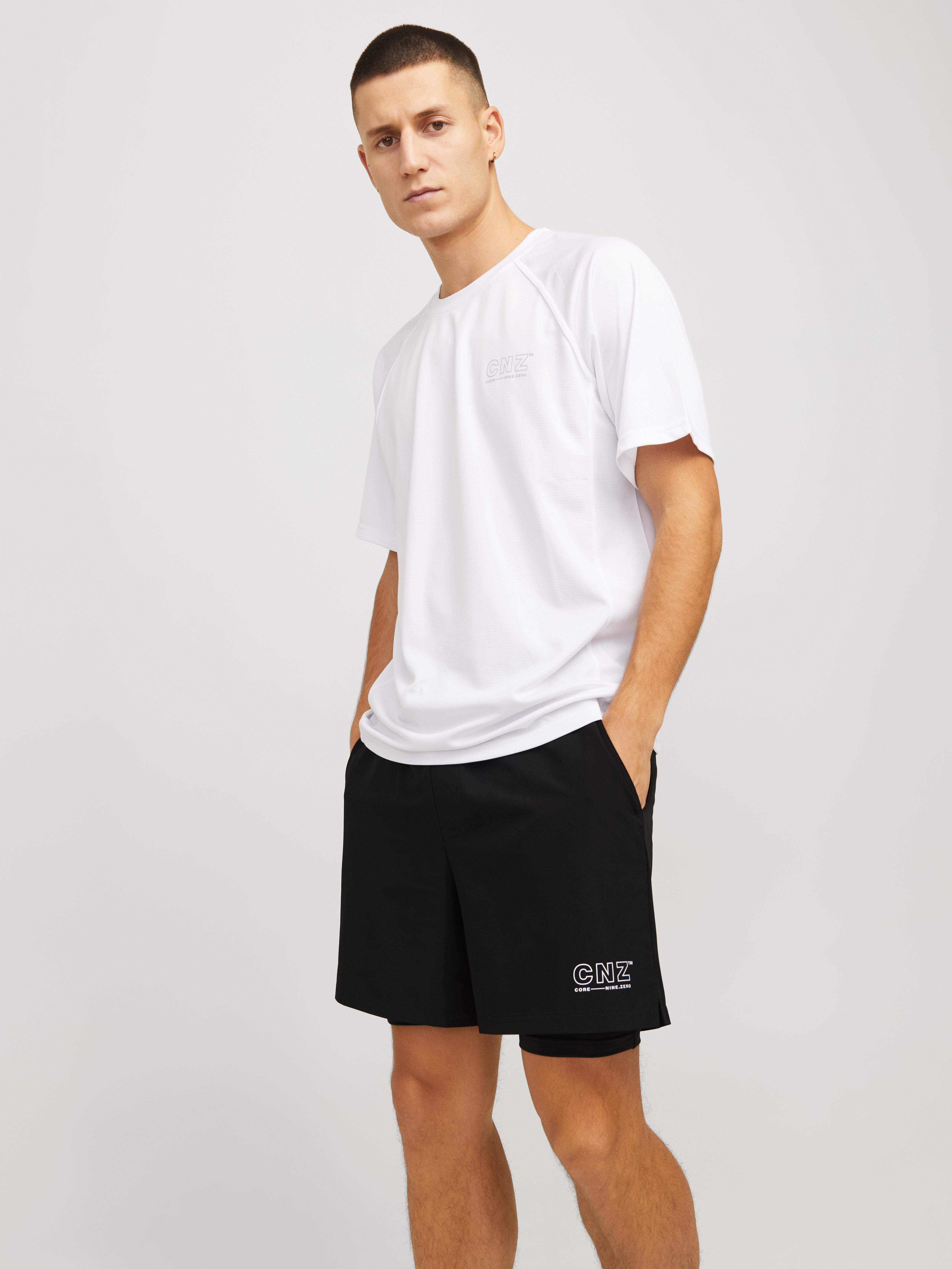 Jack & Jones Trainingsshort JCOCNZ SHORTS WITH INNER TIGHTS NOOS