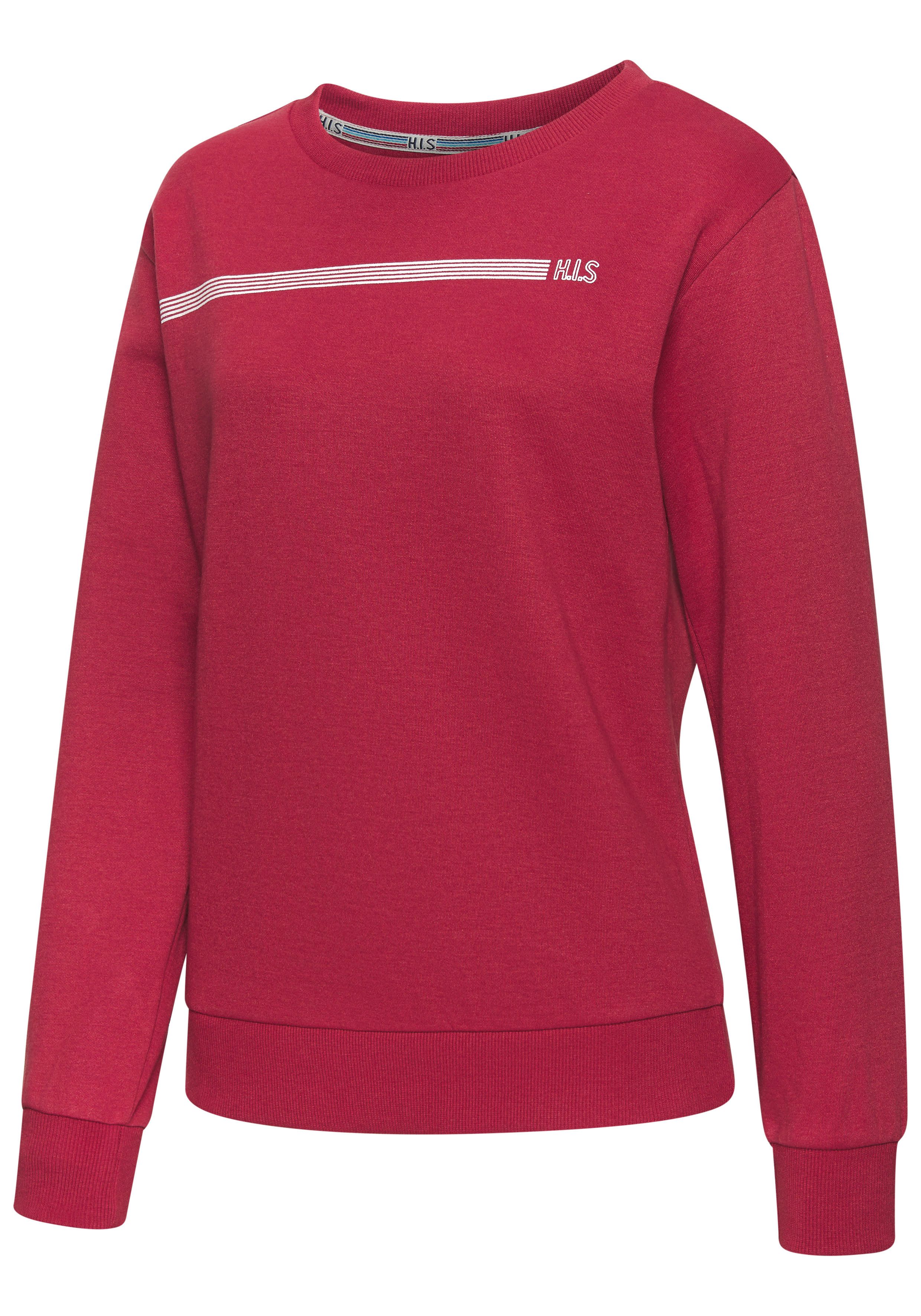 H.I.S Sweatshirt met logoprint, loungewear