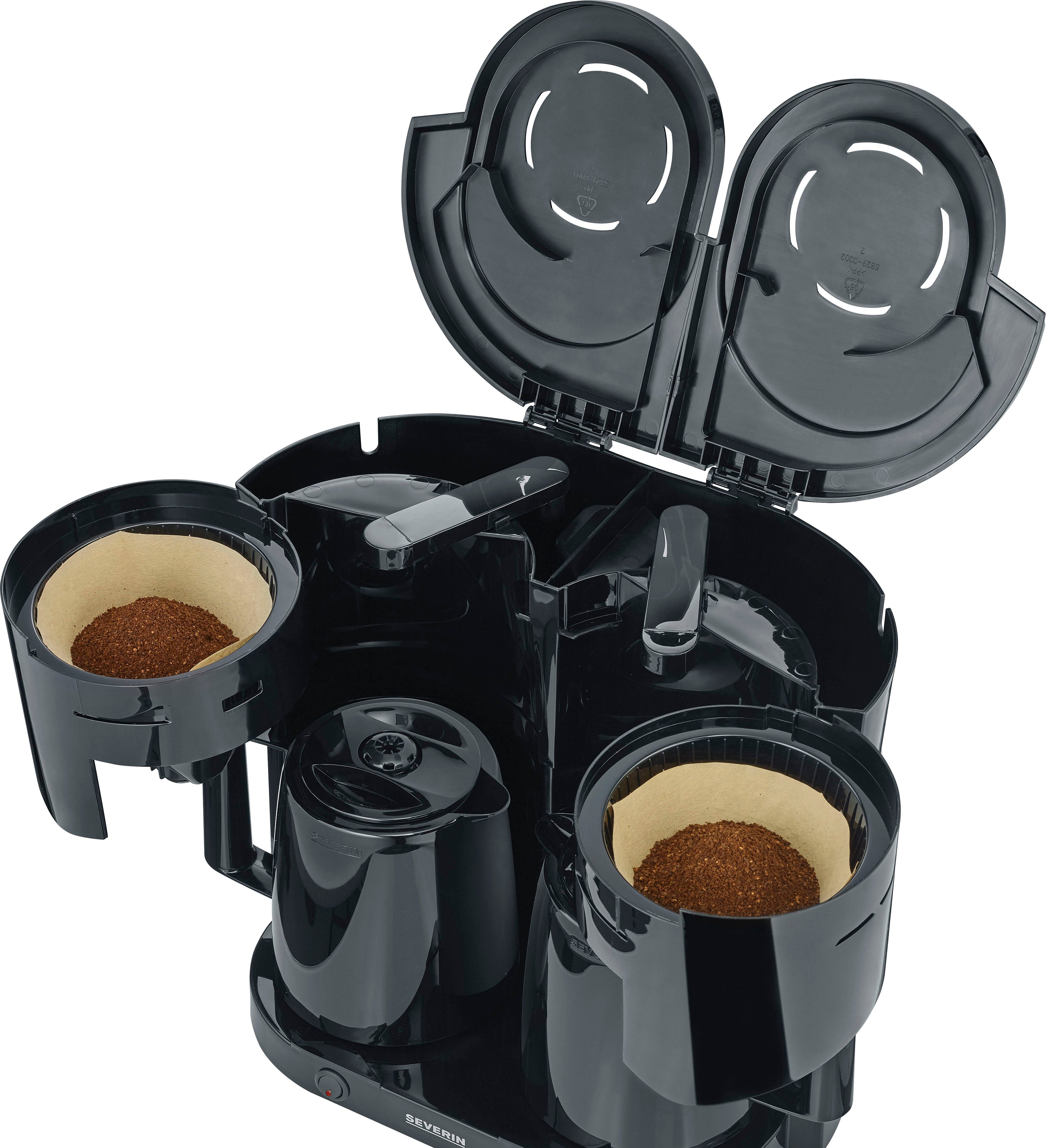 Severin Filterkoffieapparaat KA 9315 Duo, 1 l