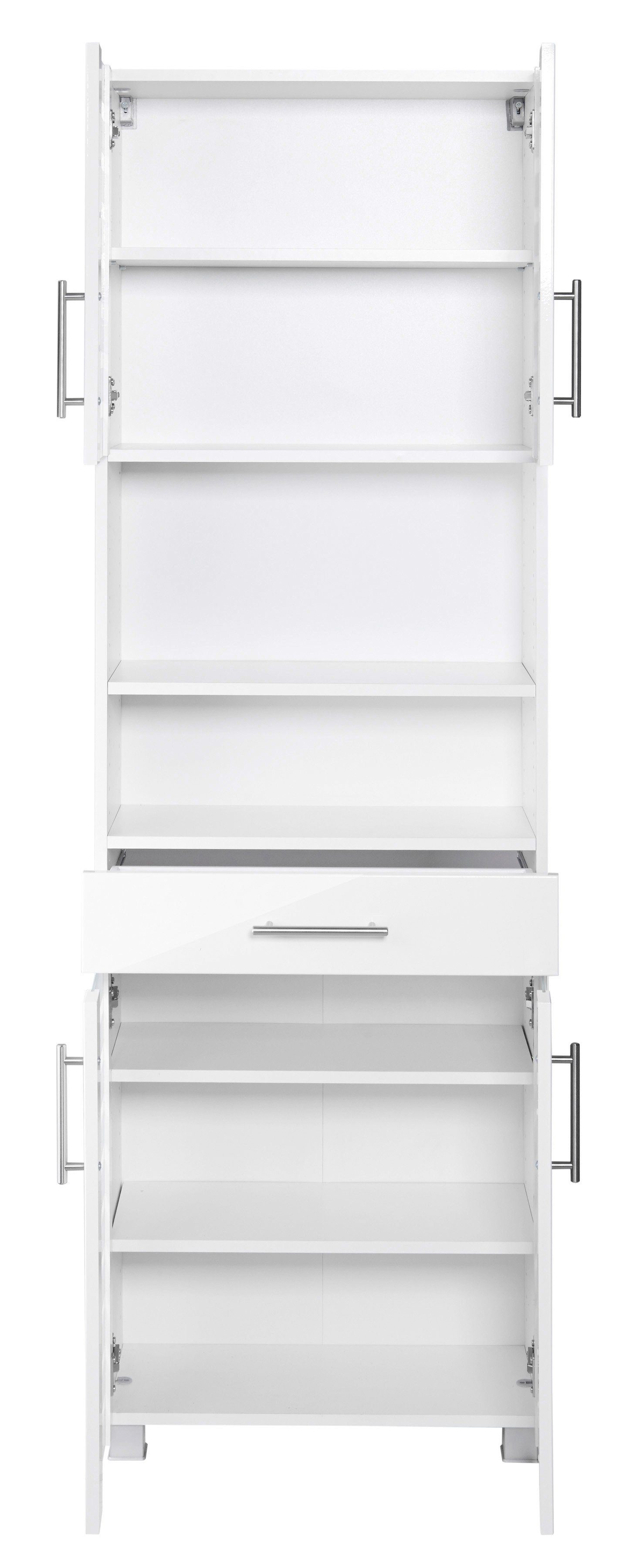 welltime Smalle kast Jaca Breedte 60 cm, met MDF-hoogglansfronten