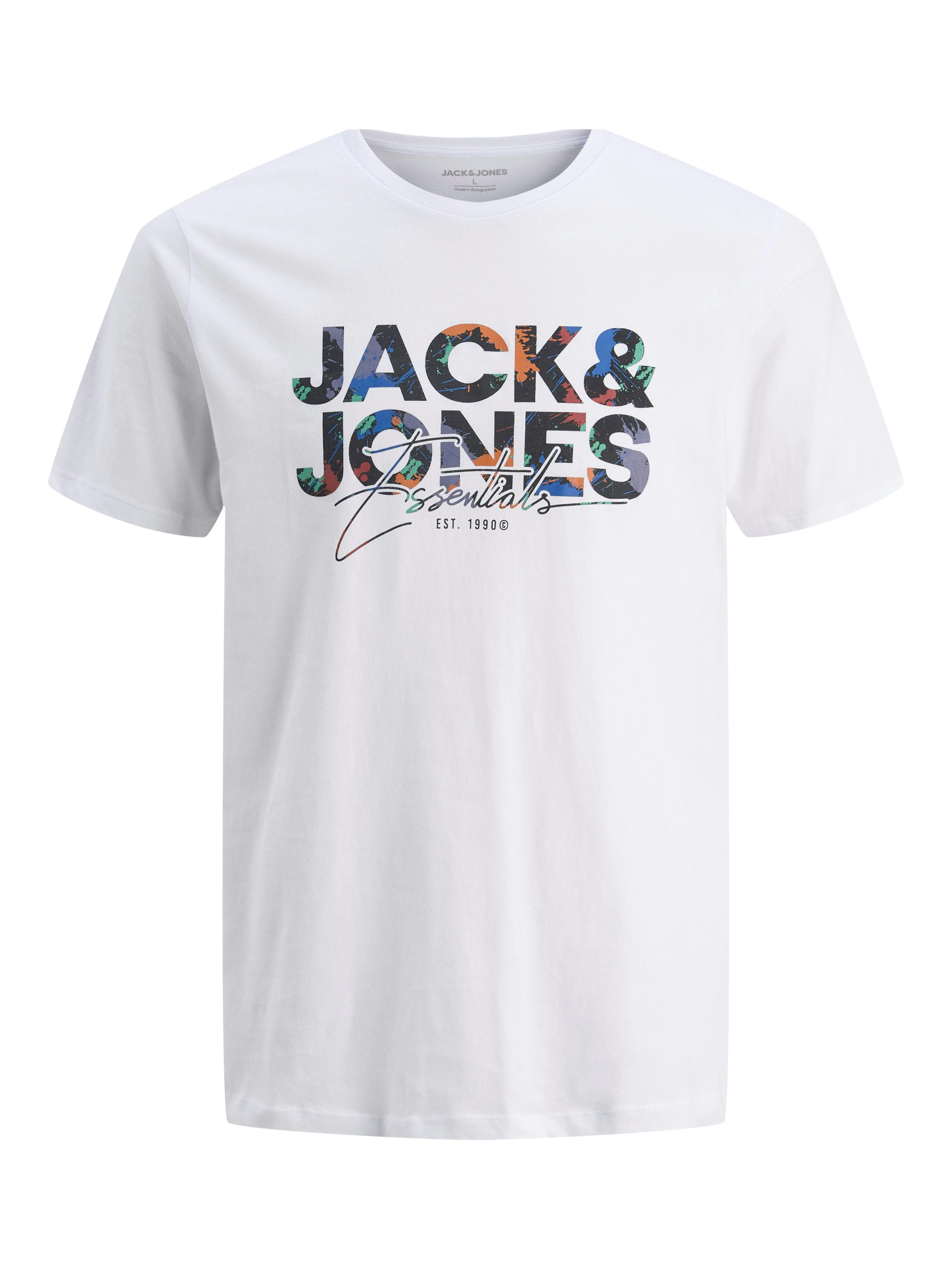 Jack & Jones Shirt met korte mouwen JJGEPLAS TEE SS CREW NECK 3PK MP
