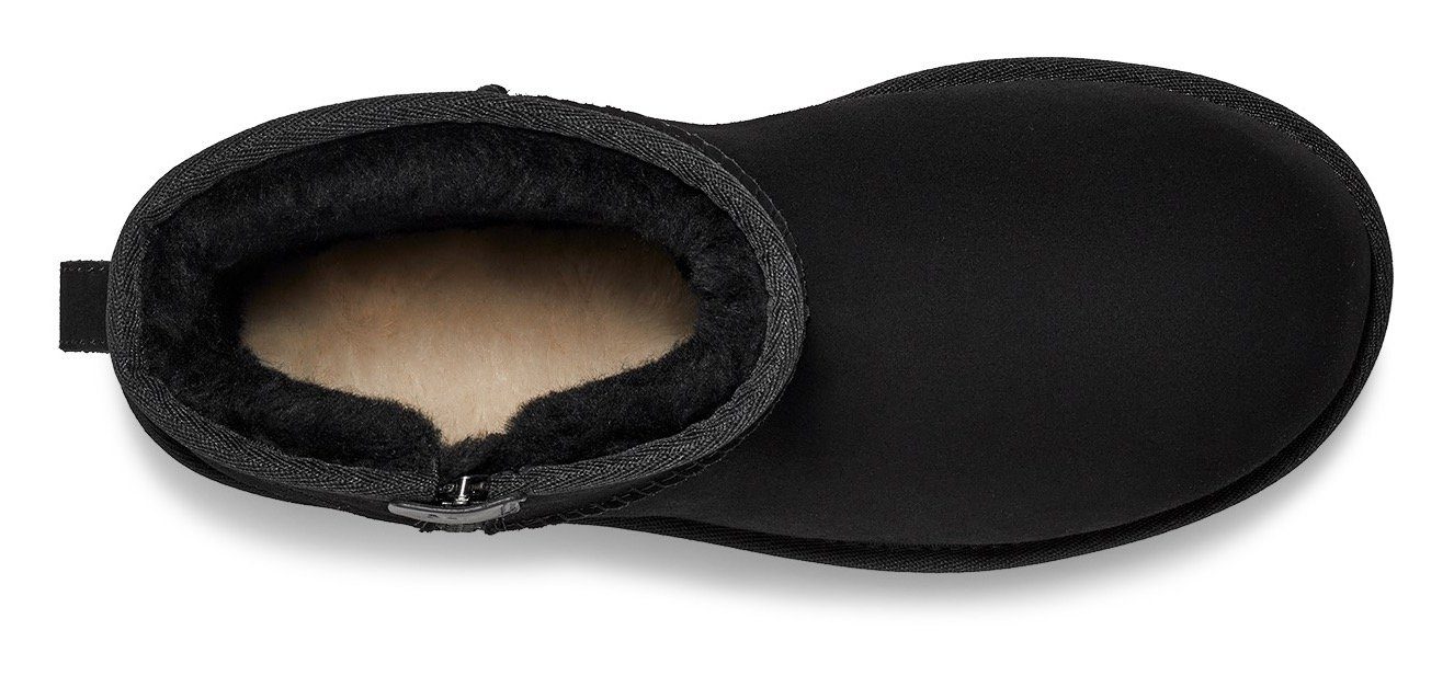 UGG Winterlaarzen CLASSIC MINI BAILEY ZIP winterlaars, snowboots, instaplaars met warme voering