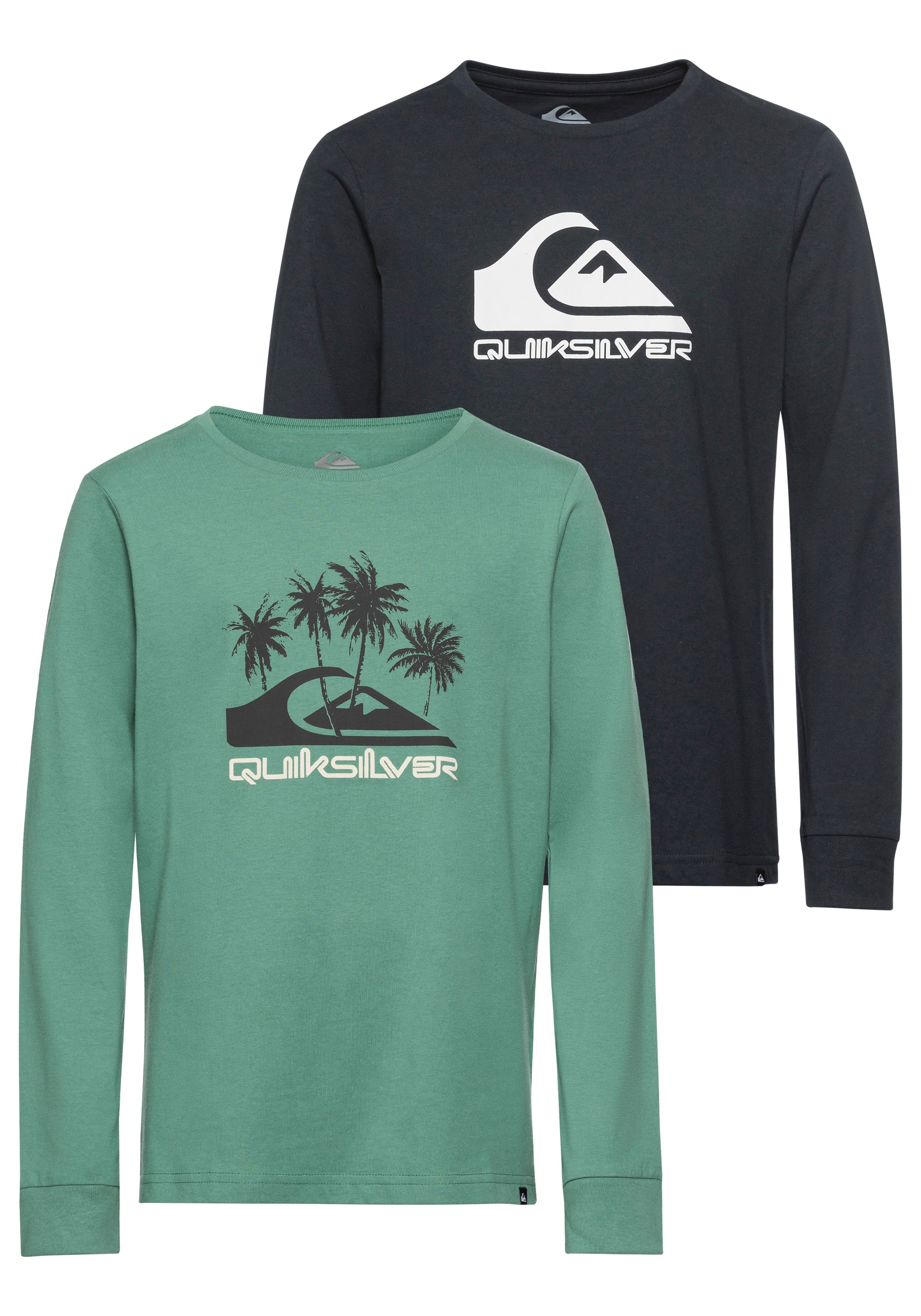 Quiksilver Shirt met lange mouwen STATEMENTBAIKAD Boys (2-delig Set van 2)