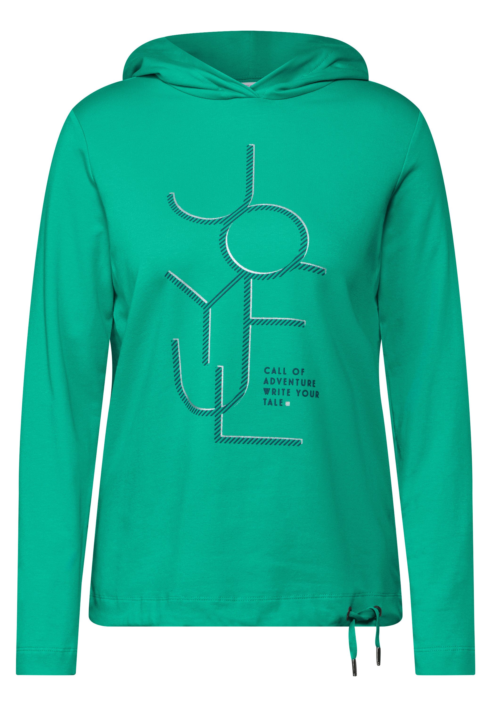 Cecil Shirt met lange mouwen met frontprint