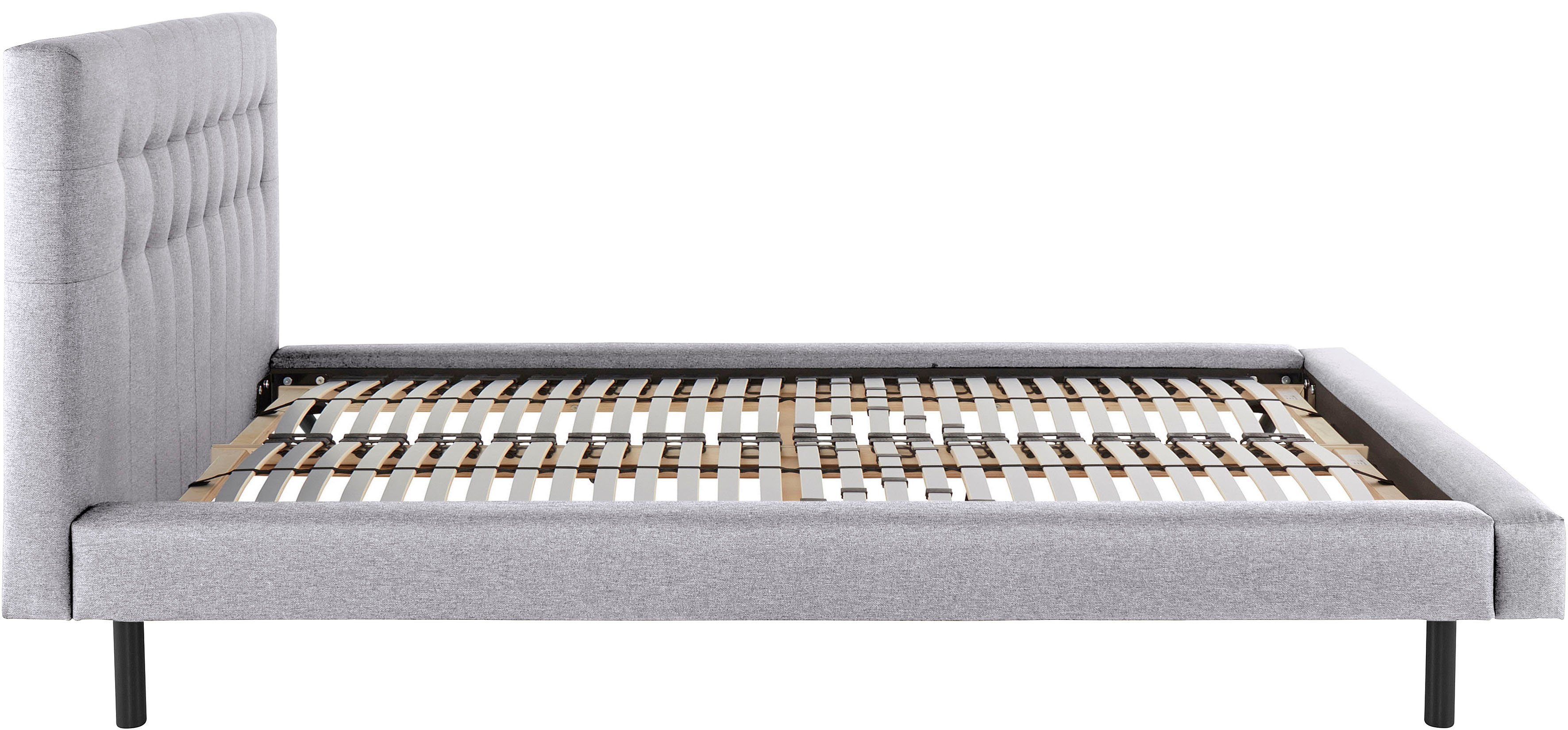 andas Gestoffeerd bed Tobjörn Met breed futonframe