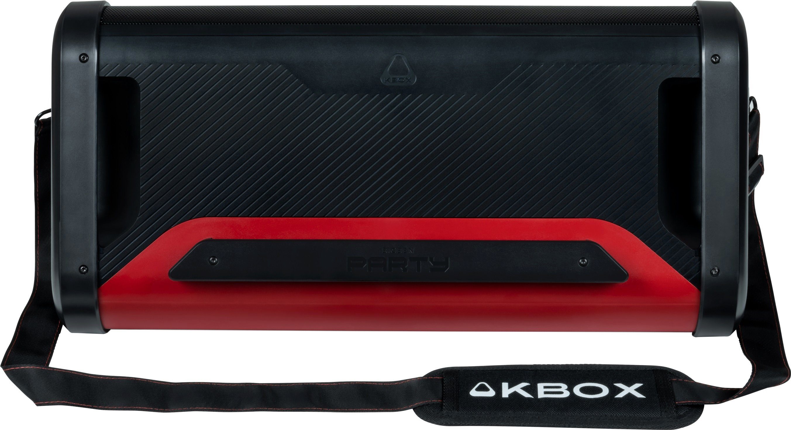 BigBen Party-luidspreker PARTY Kbox IP AU387056 met lichteffecten, draadloos, inclusief 2 microfoons