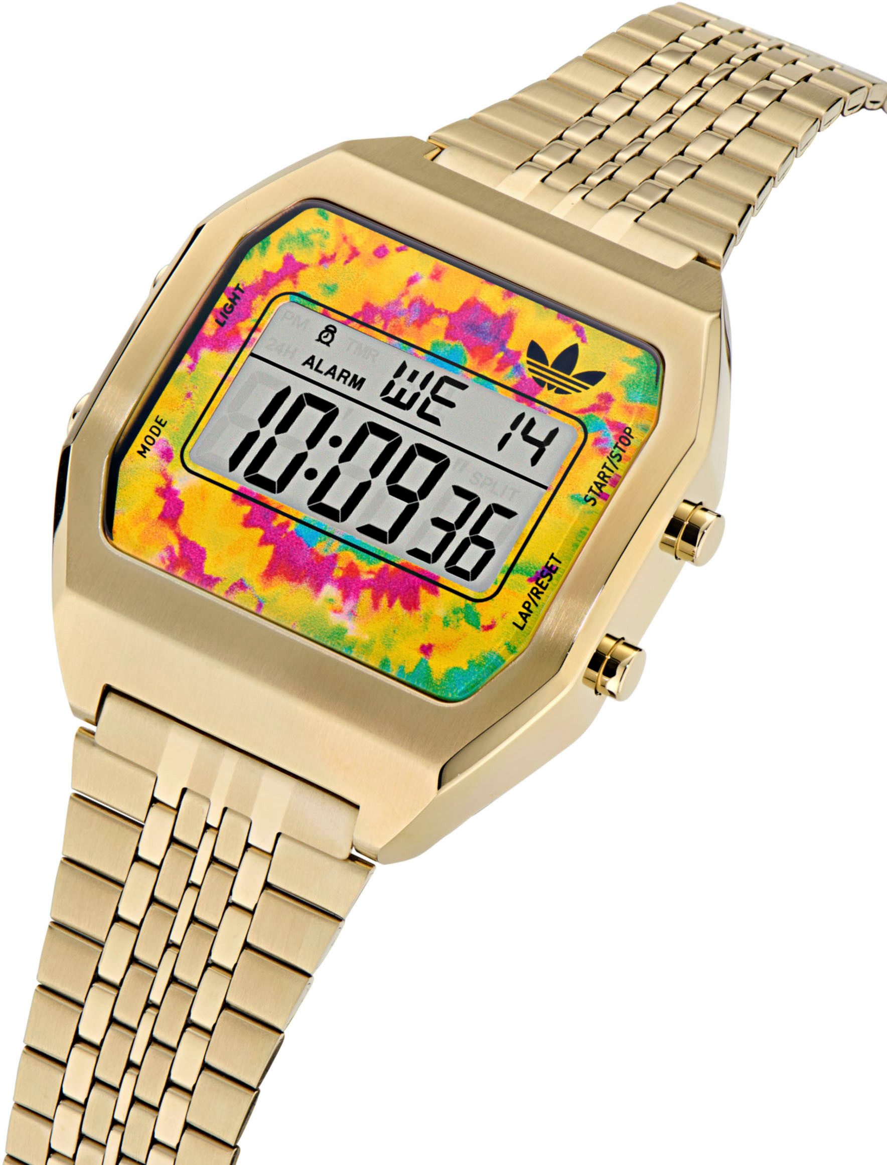 adidas Originals Digitale klok DIGITAL TWO Quartzhorloge, horloge, herrenuur, damenuur, unisex, roestvrijstalen band