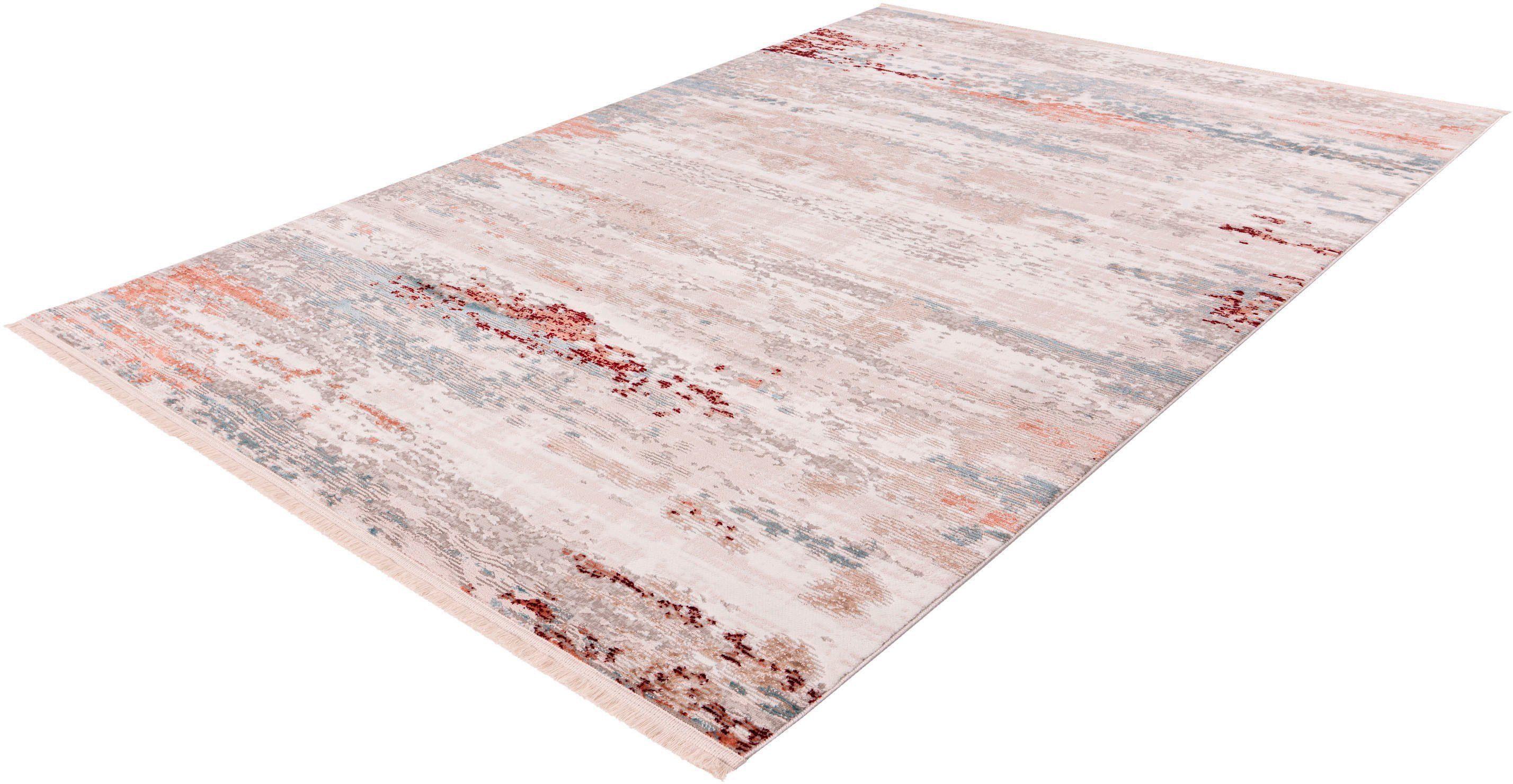calo-deluxe Vloerkleed Miran 625 Vintage-design, met franje, woonkamer