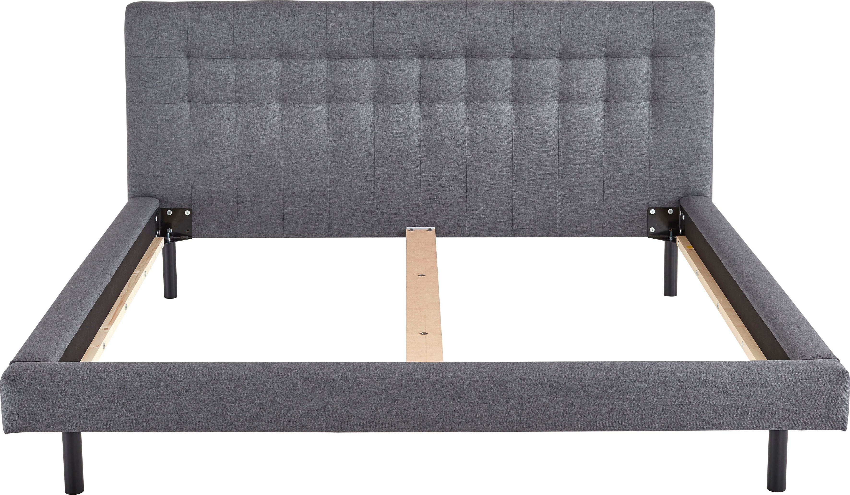 andas Gestoffeerd bed Tobjörn Met breed futonframe