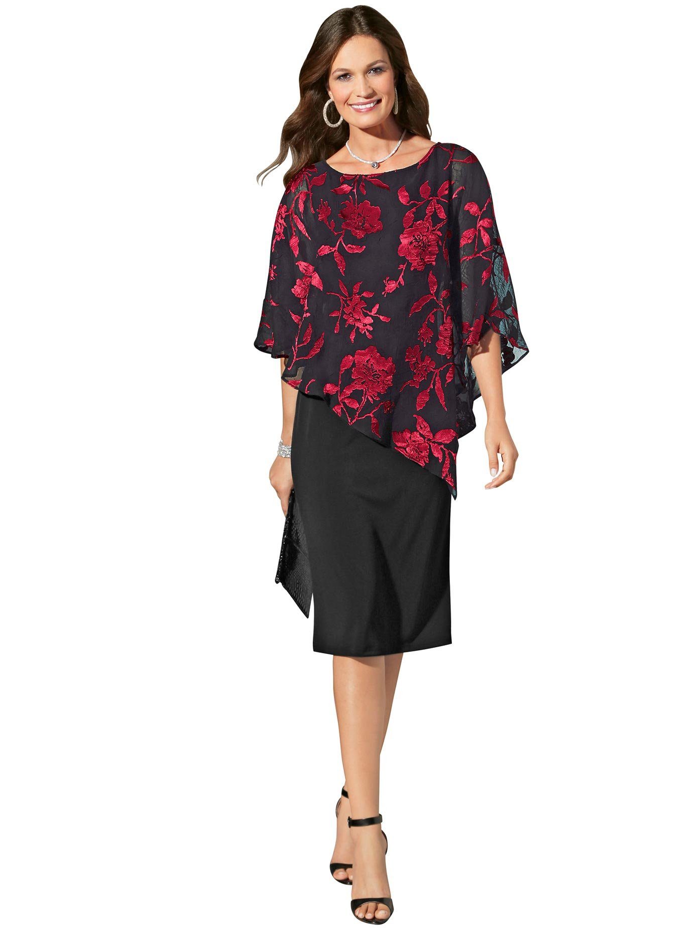 lady jerseyjurk jurk rood