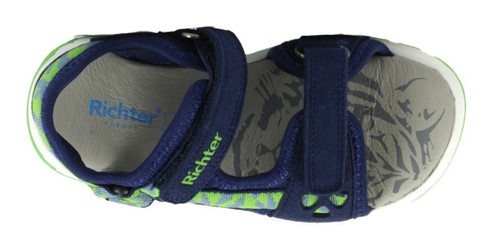 Richter Sandalen , zomerschoen, klittenbandschoen, sandaal, met zachte leren binnenzool