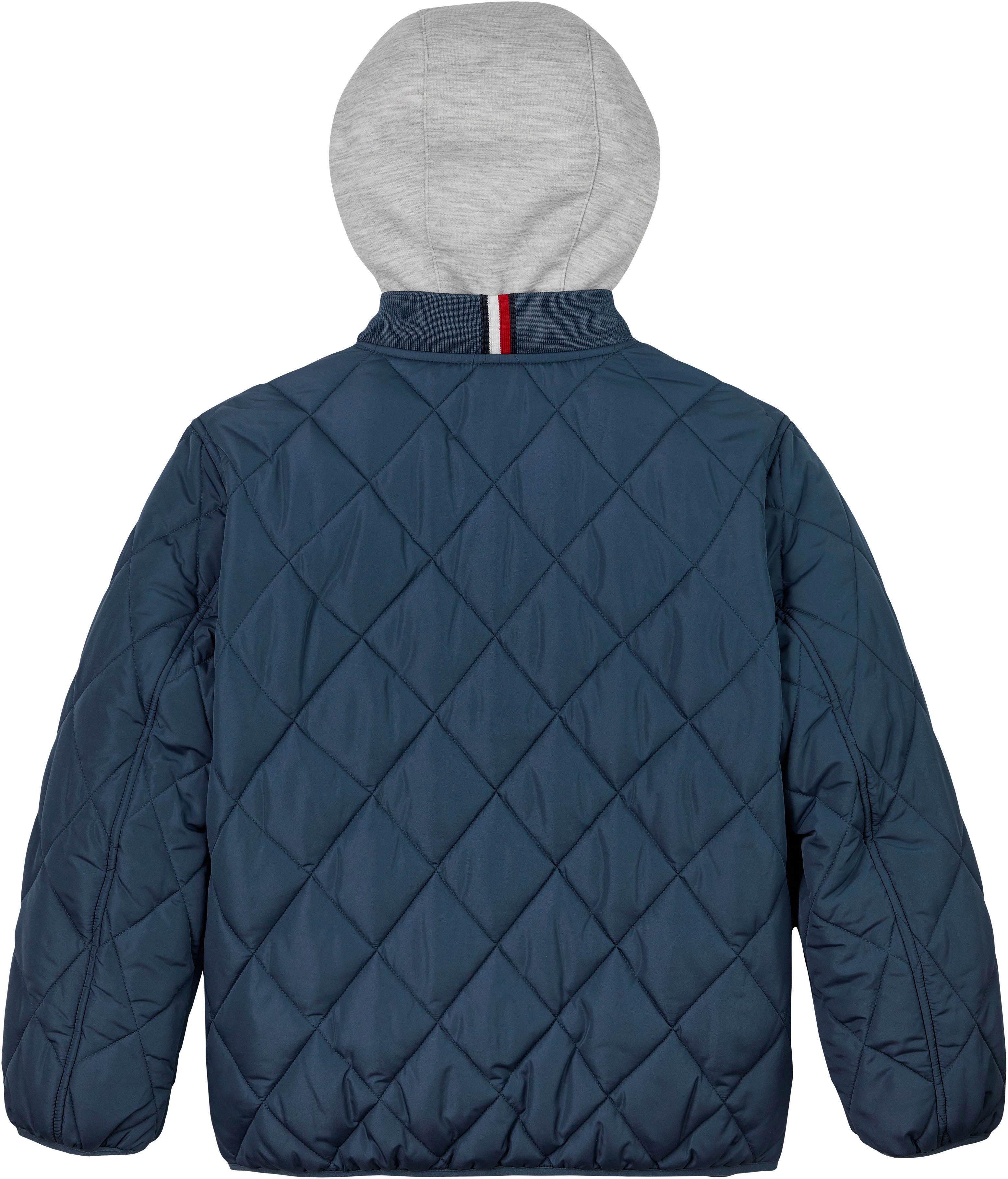 Tommy Hilfiger Outdoorjack LIGHT PADDED QUILTED JACKET Baby’s tot 2 jaar met logoborduurwerk
