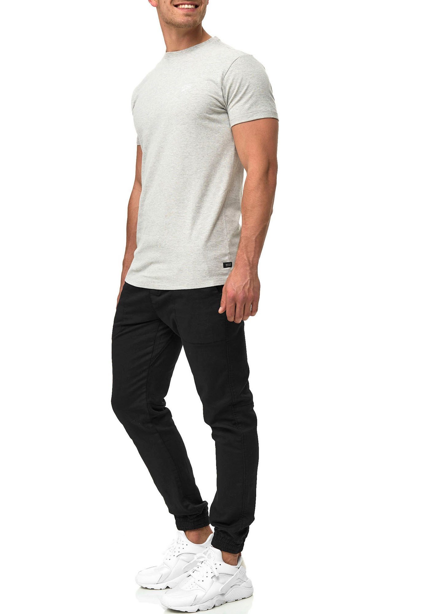 Indicode Shirt met ronde hals INKloge