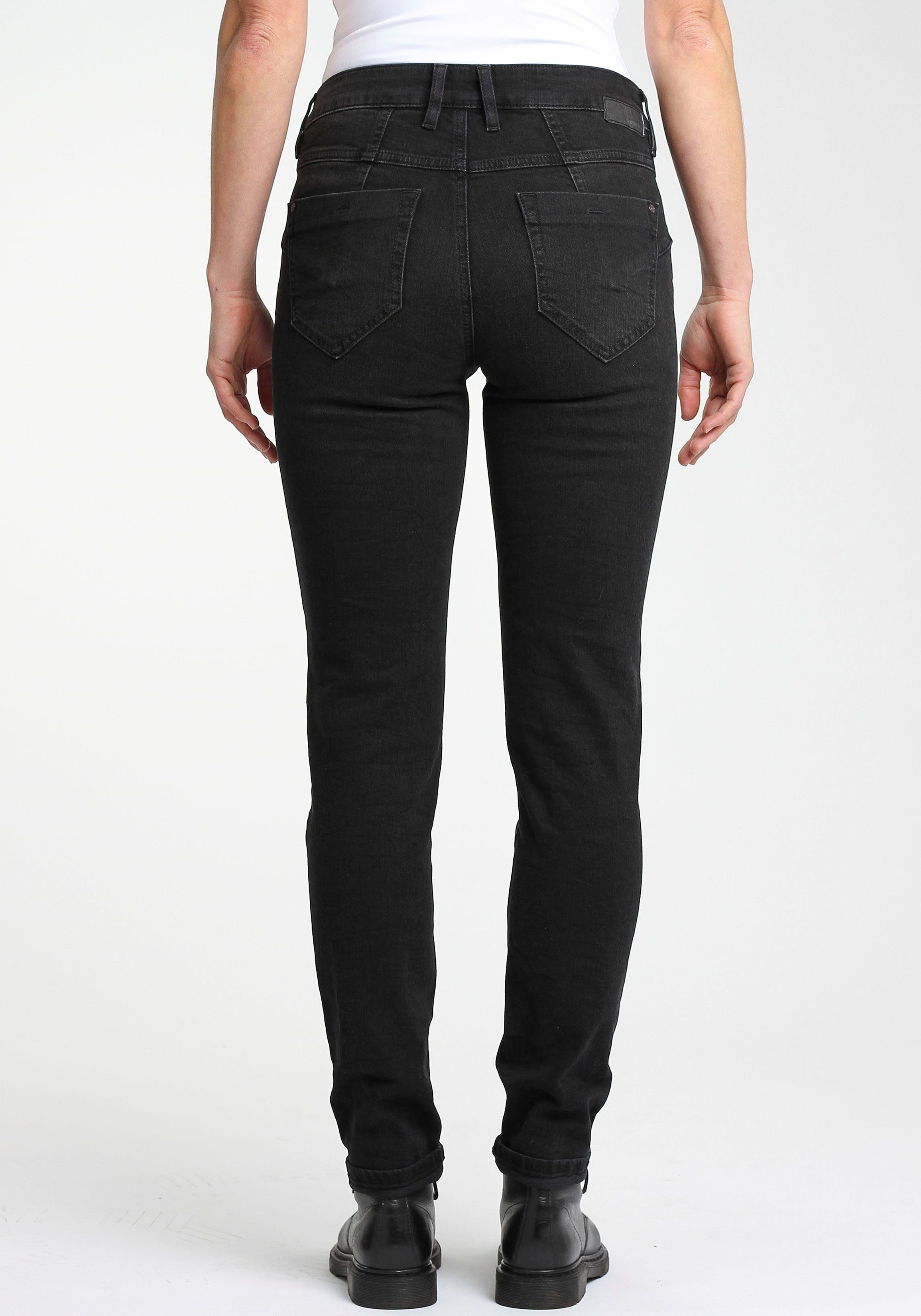 GANG Skinny fit jeans 94MARISSA met modieuze v-pas voor & achter