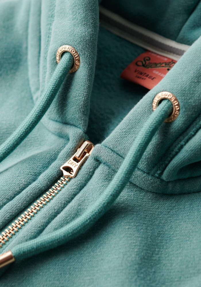 Superdry Capuchonsweatvest ESSENTIAL LOGO ZIP HOODIE