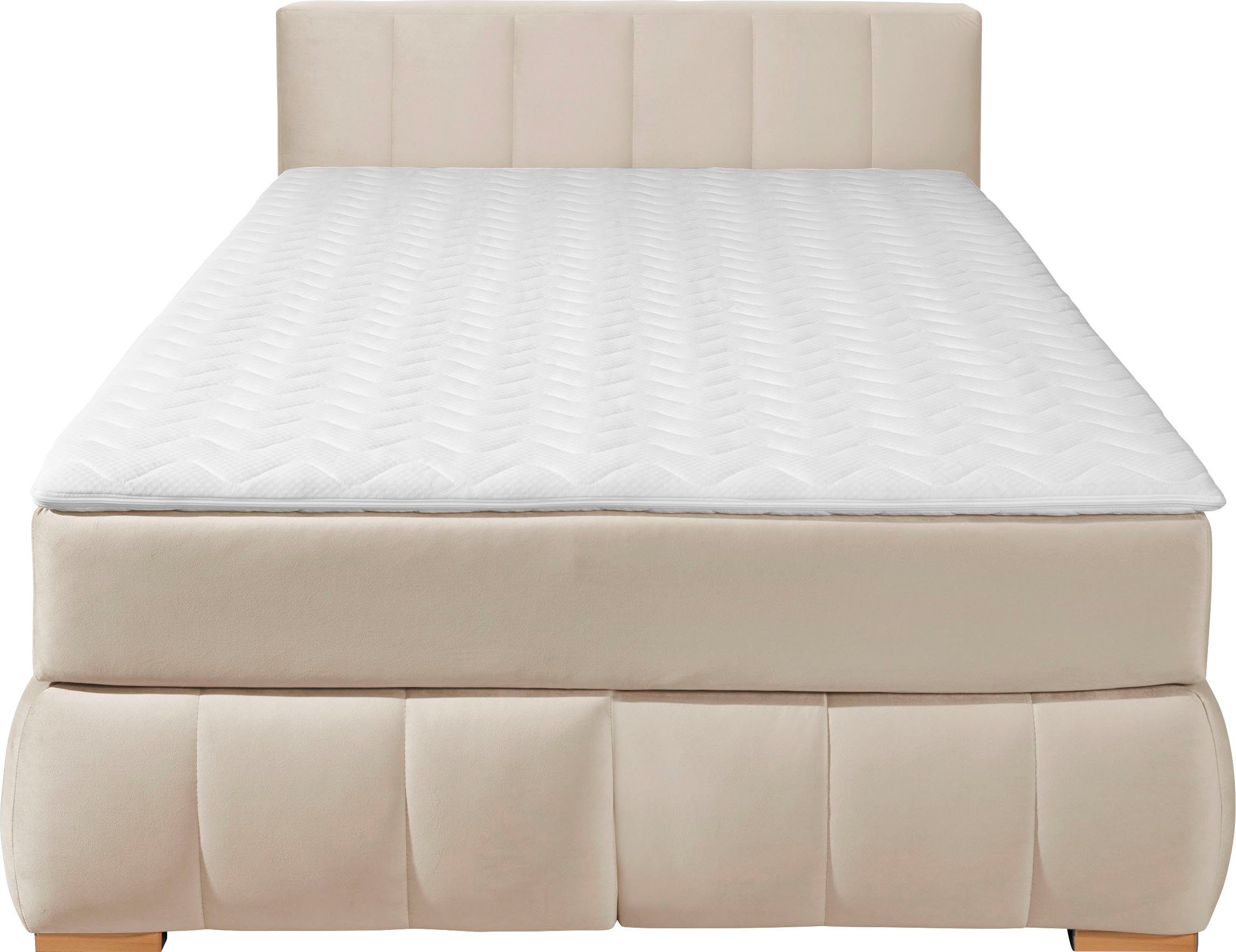 Guido Maria Kretschmer Home&Living Boxspring Chelles incl. koudschuim matrastopper, in 5 breedtes en 3 matrastypes