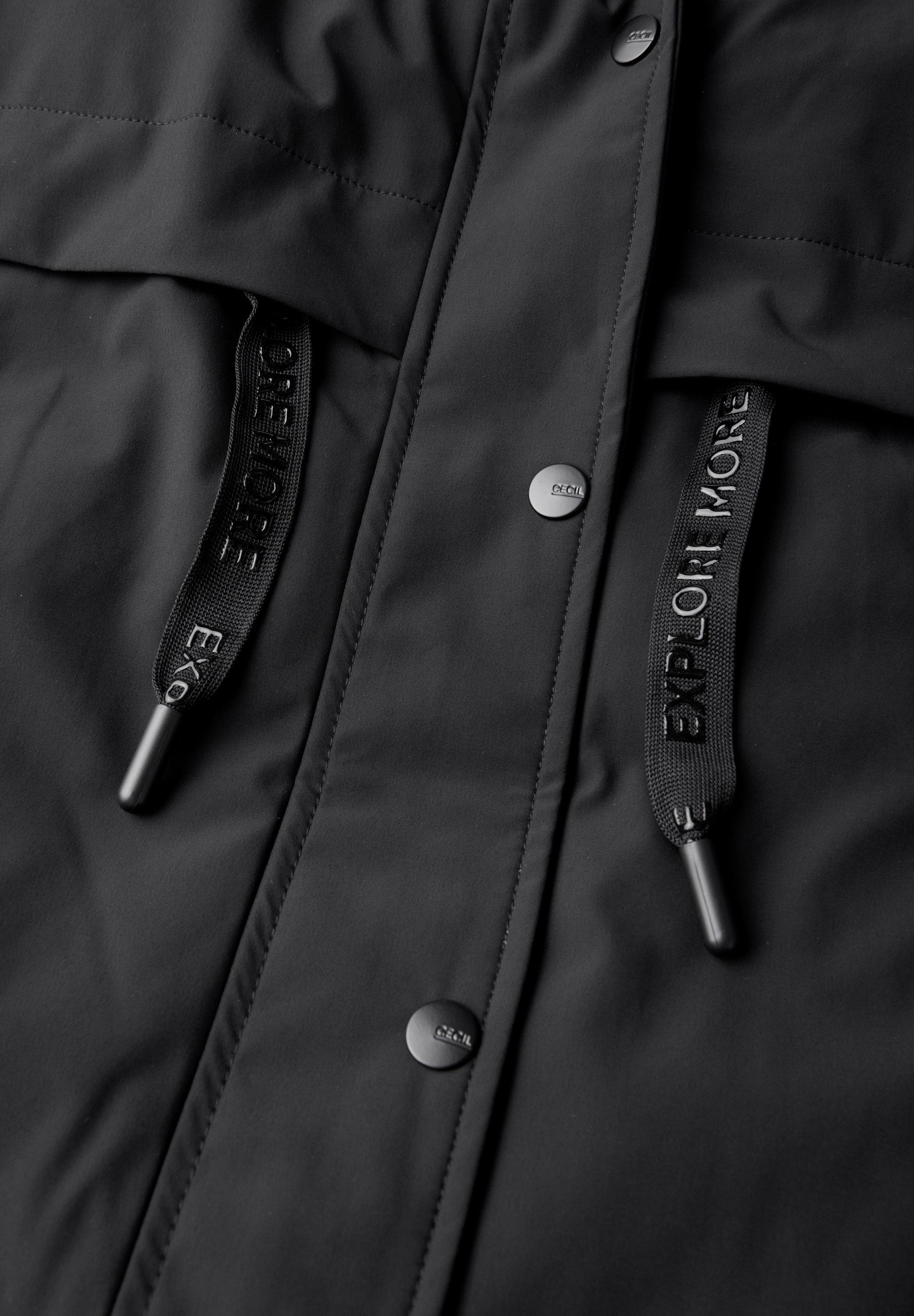 Cecil Trenchcoat met een capuchon