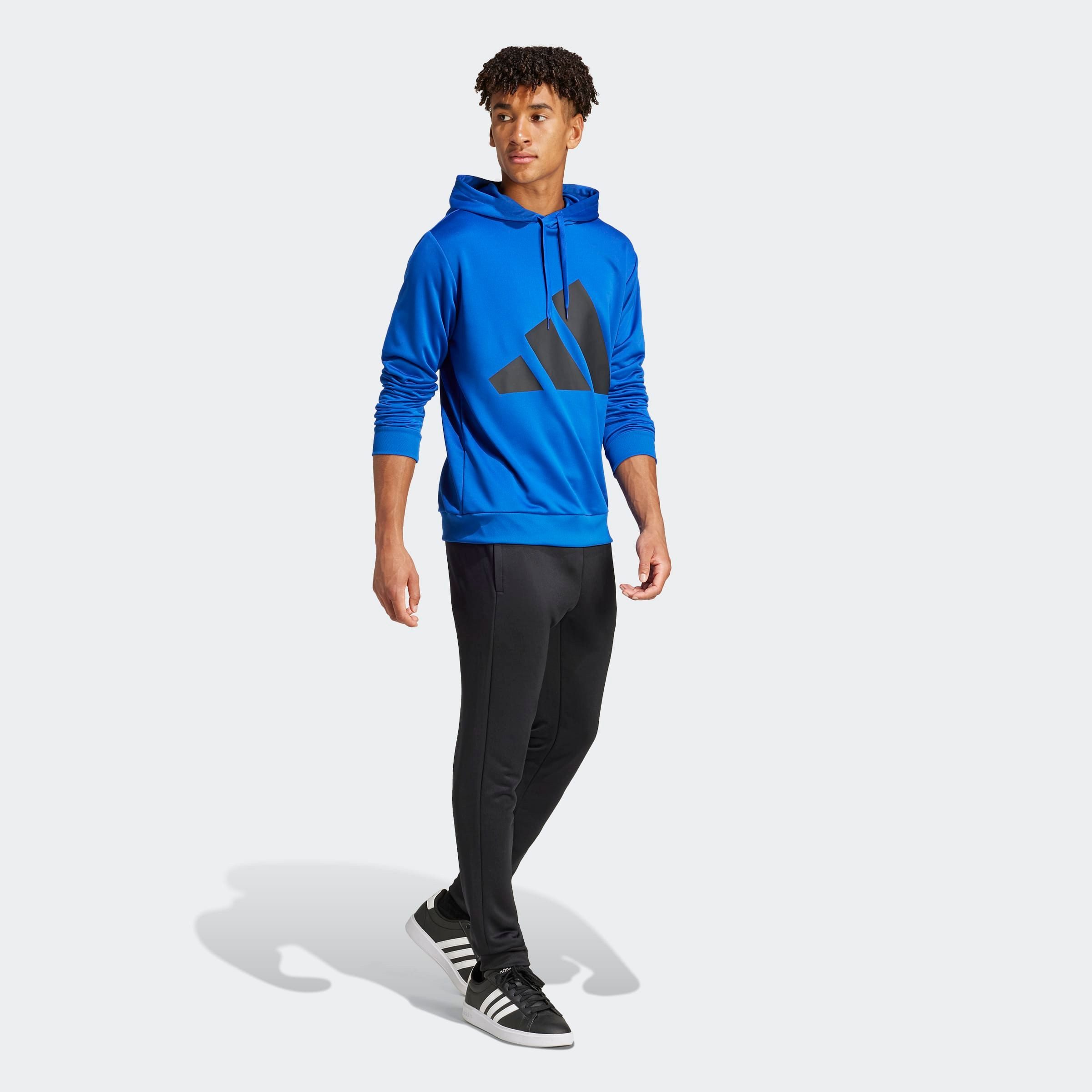 adidas Sportswear Trainingspak M BL FT HD TS van zacht french-terry materiaal, hoodie (2-delig)