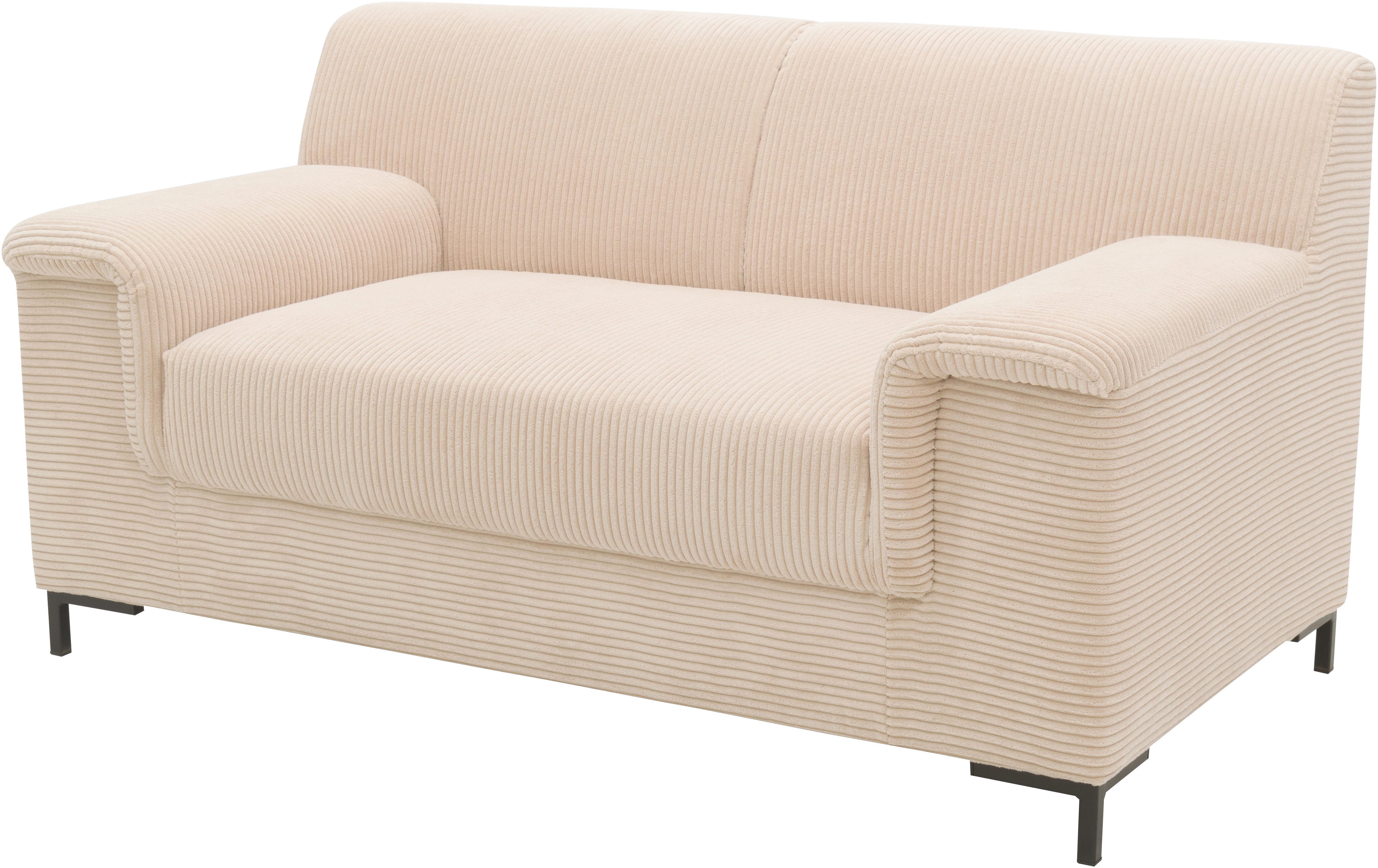 INOSIGN 1,5-zits Jamie 2 BxDxH: 144x81x76 cm, ook in Cord tijdloos, modern, met comfortabel verend systeem