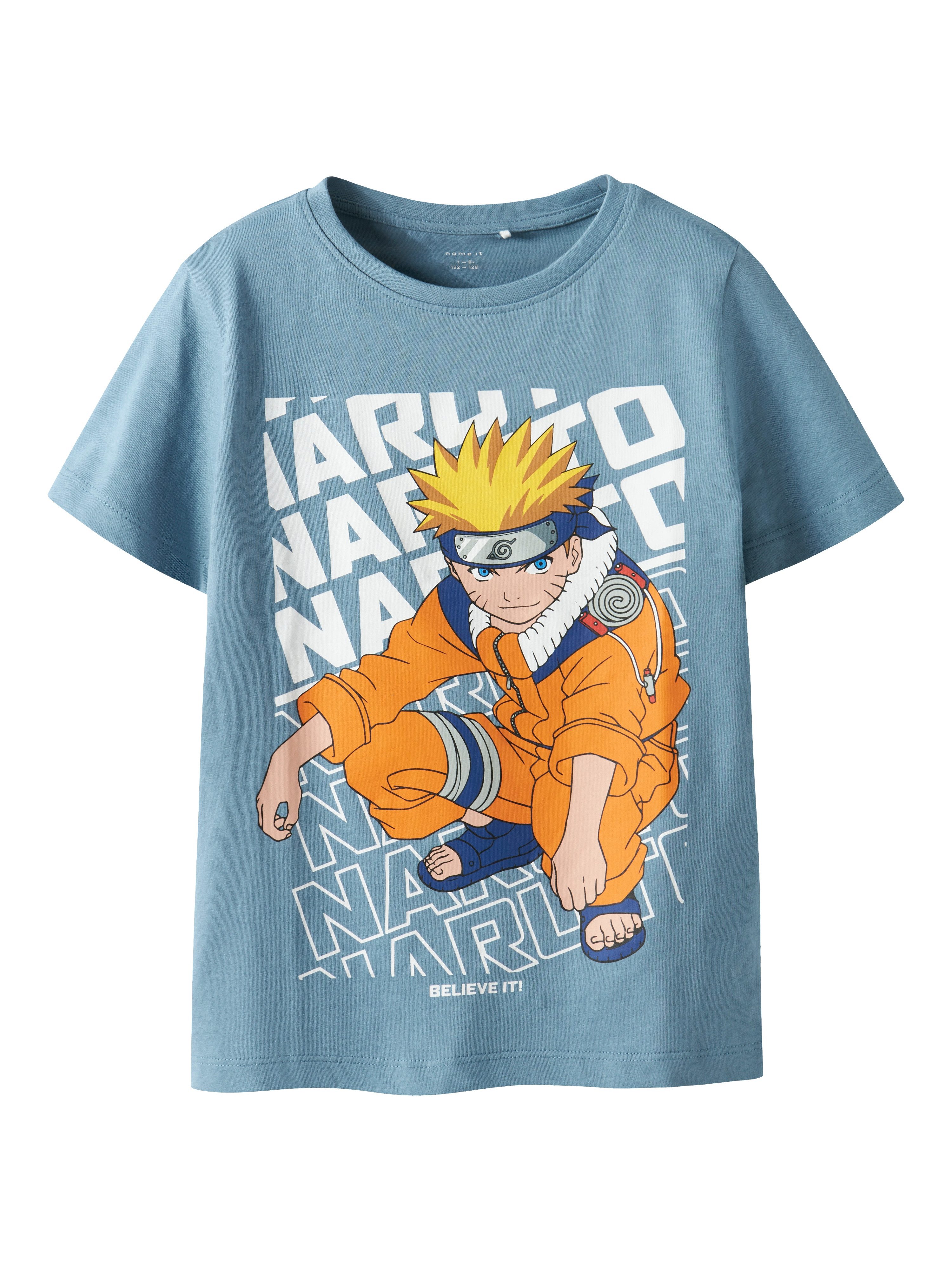 Name It T-shirt NKMFUKAS NARUTO SS TOP SKY