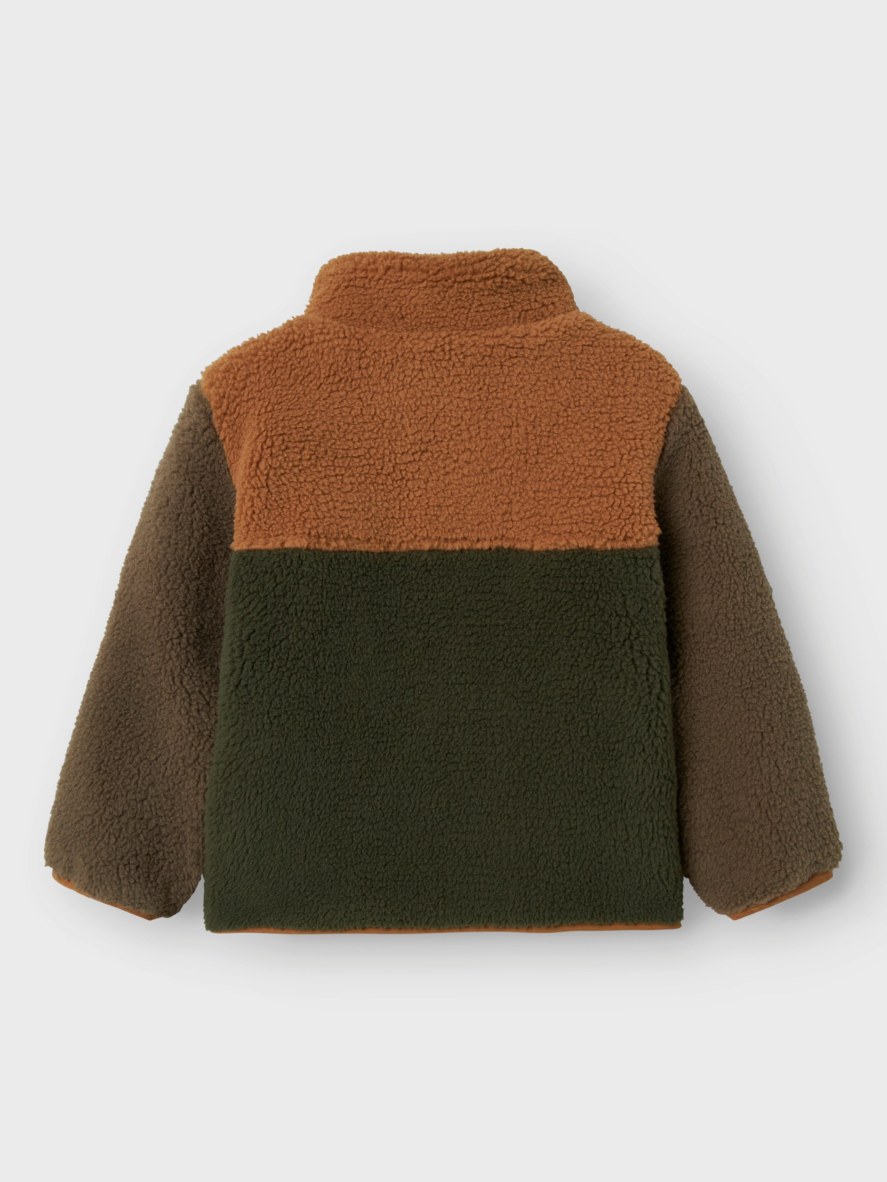 Name It Fleecejack NMMMONICO TEDDY JACKET BLOCK